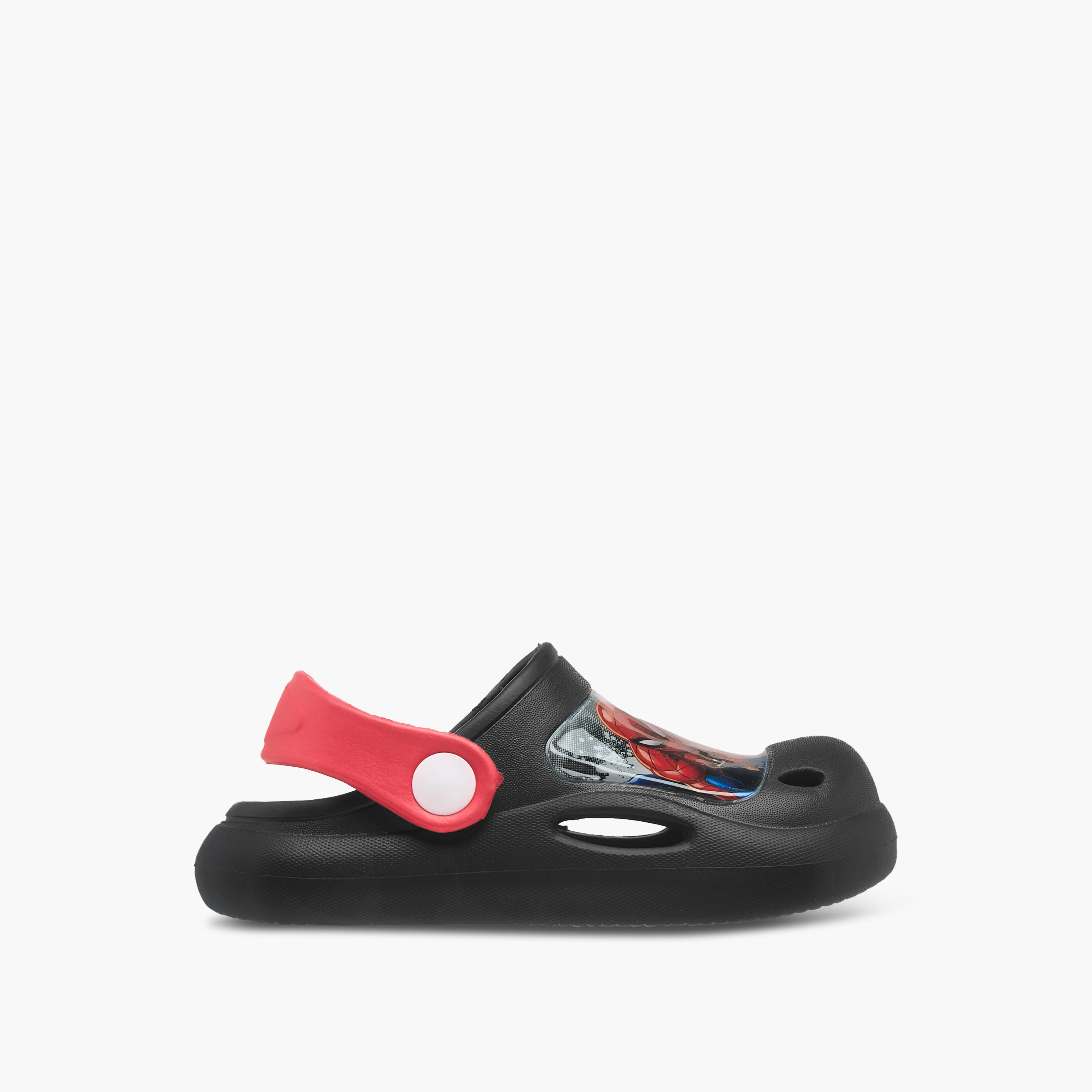 Spider-Man Graphic Detail Clogs with Backstrap-boys-shoes-sandals-image-2