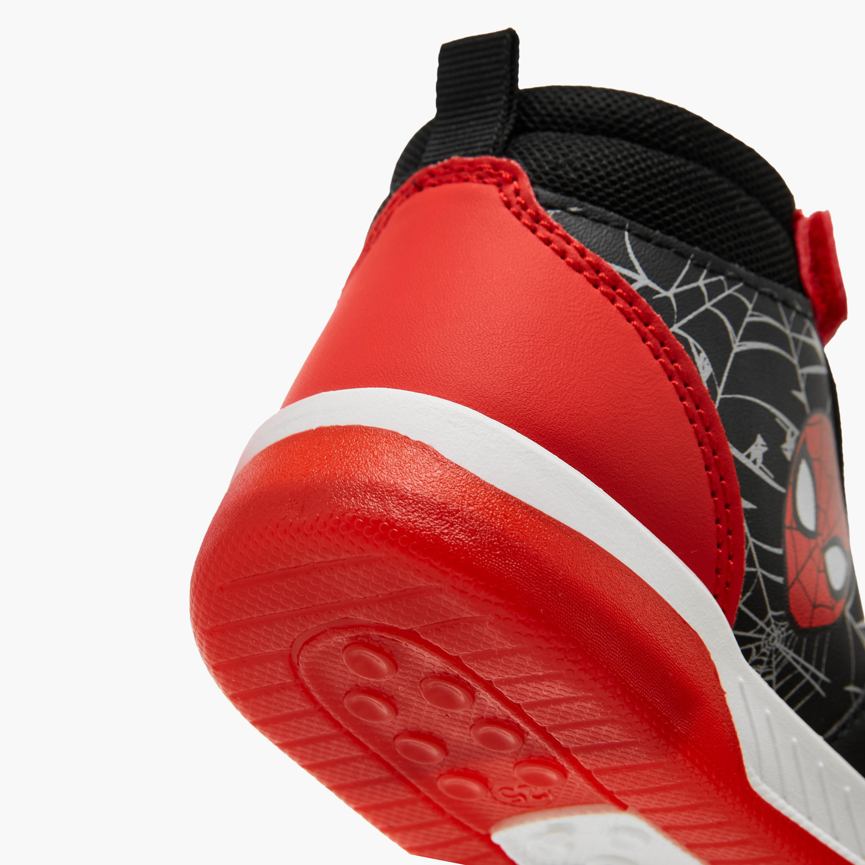 Marvel Spider-Man High Top Sneakers with Hook and Loop Closure-boys-shoes-sneakers-image-5