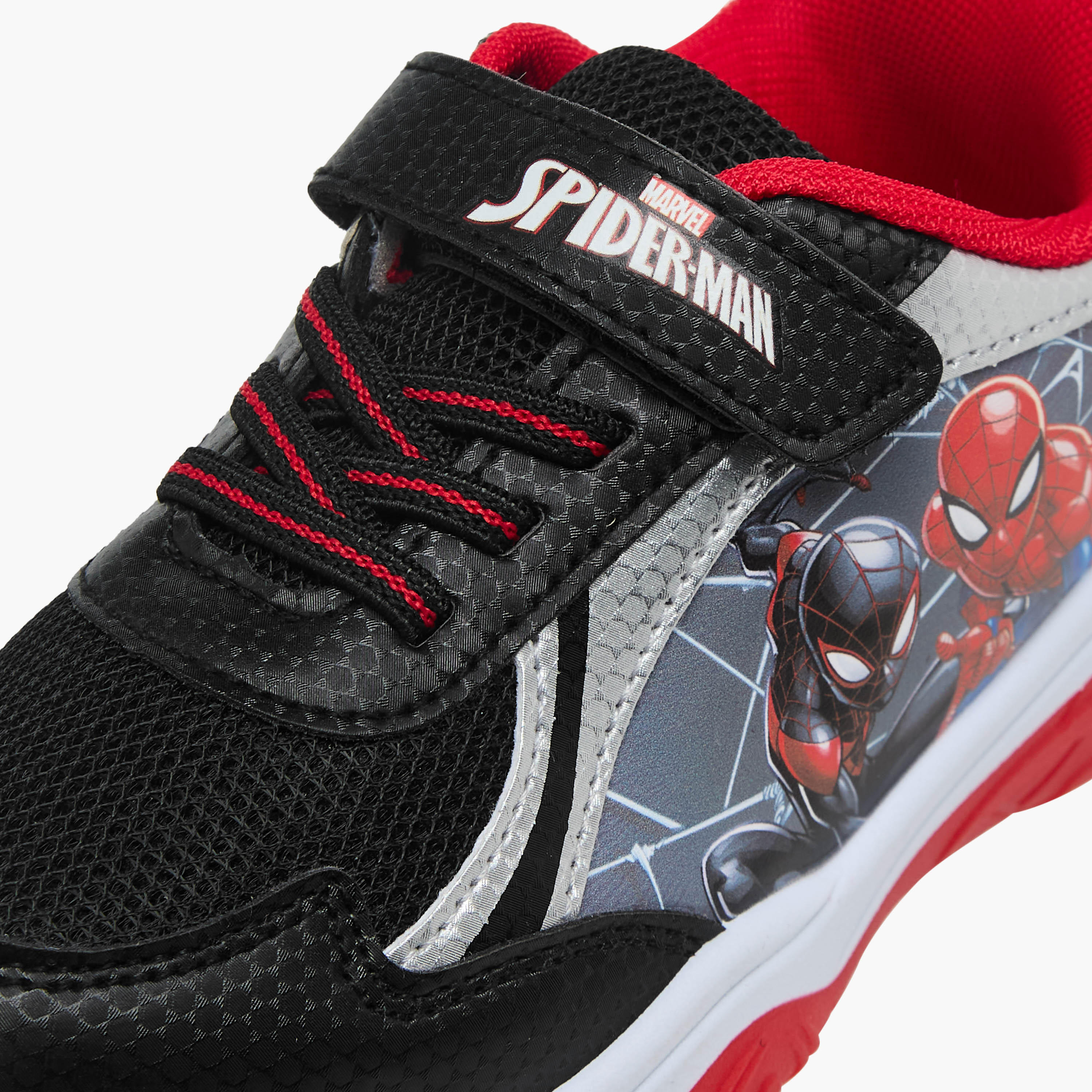 Boys Light-Up Spider-Man Print Sneakers-boys-shoes-sneakers-image-5