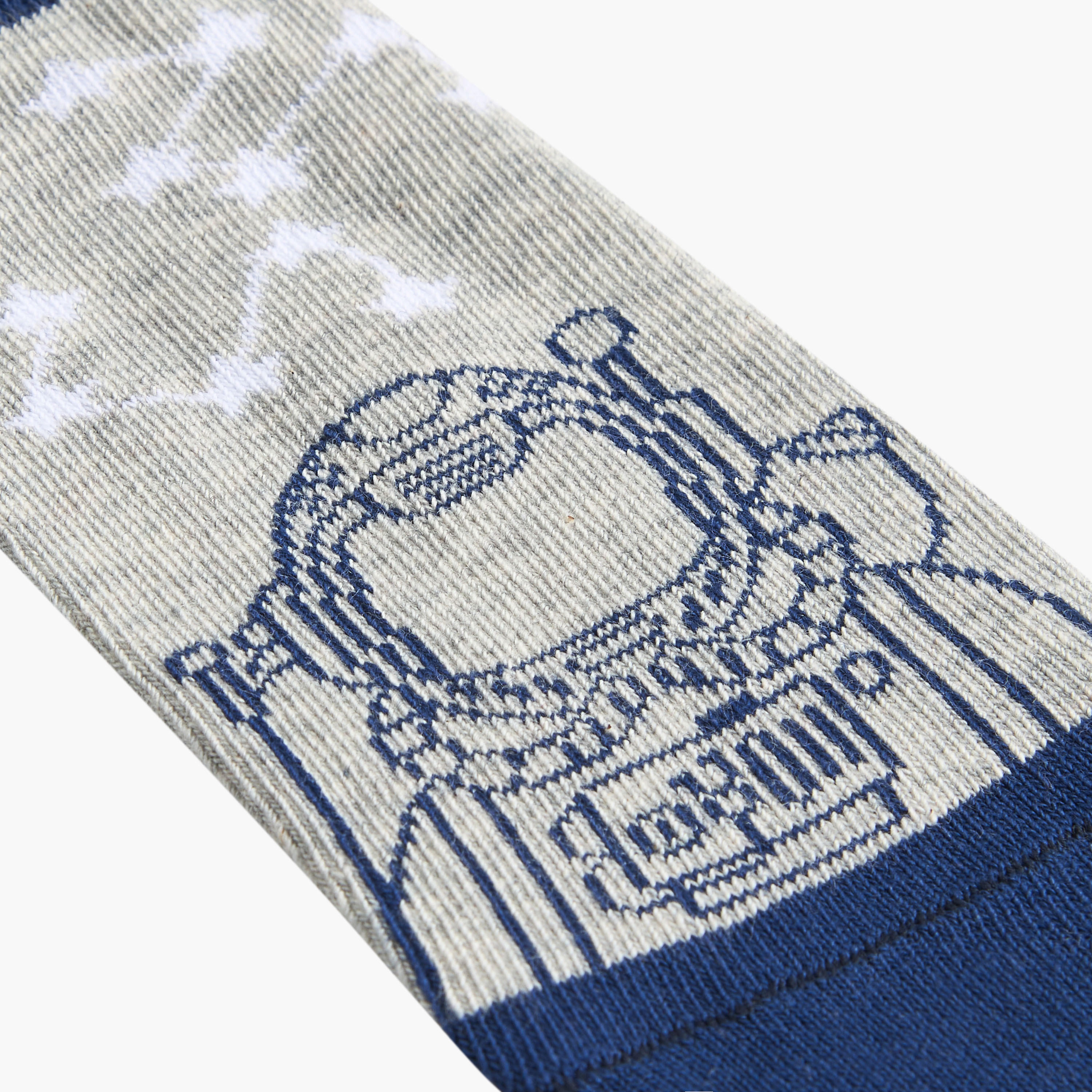 Juniors Space Print Non-Terry Ankle Length Socks - Set of 5-girls-accessories-socks-image-4