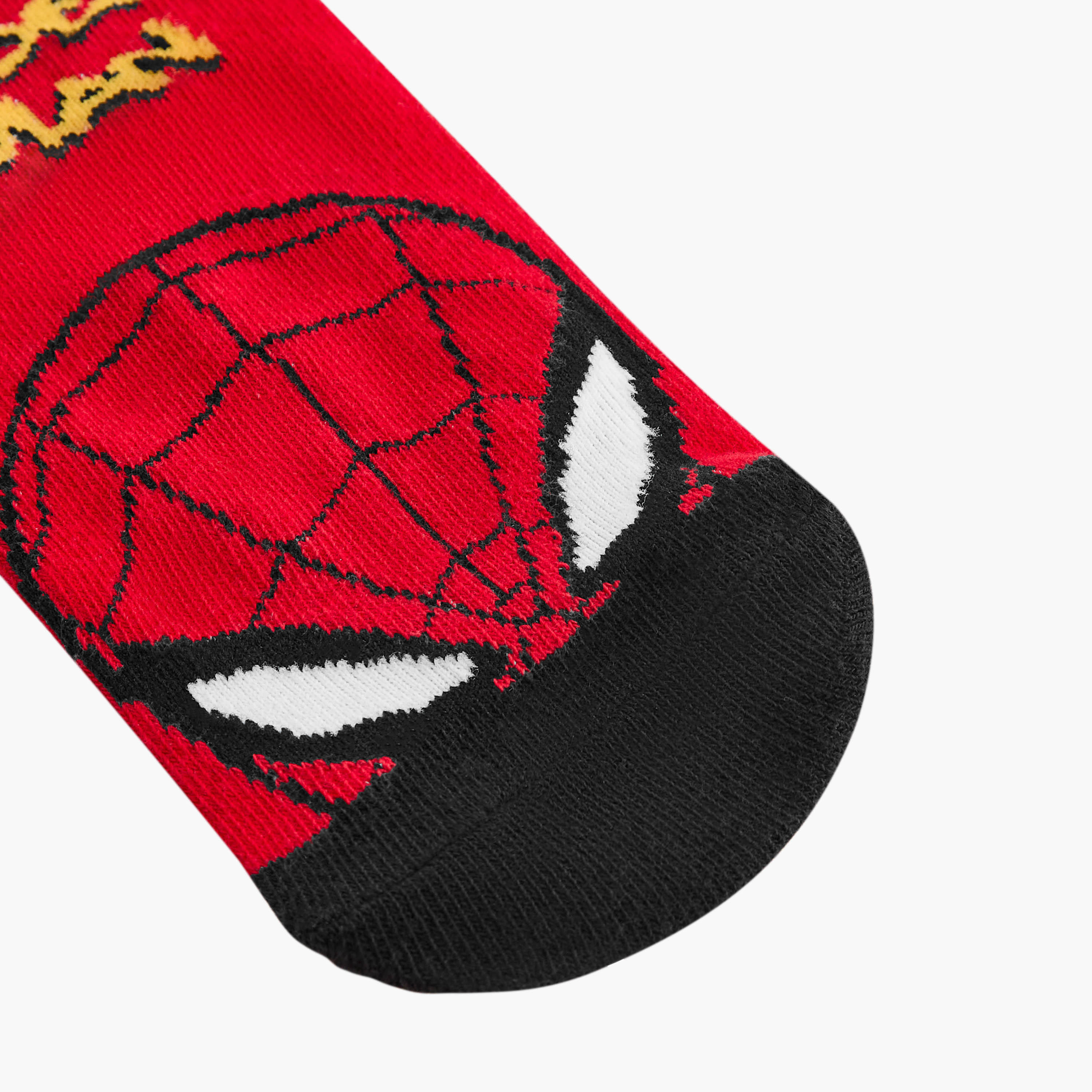 Spider-Man Print Ankle Length Socks - Set of 3-boys-accessories-socks-image-3