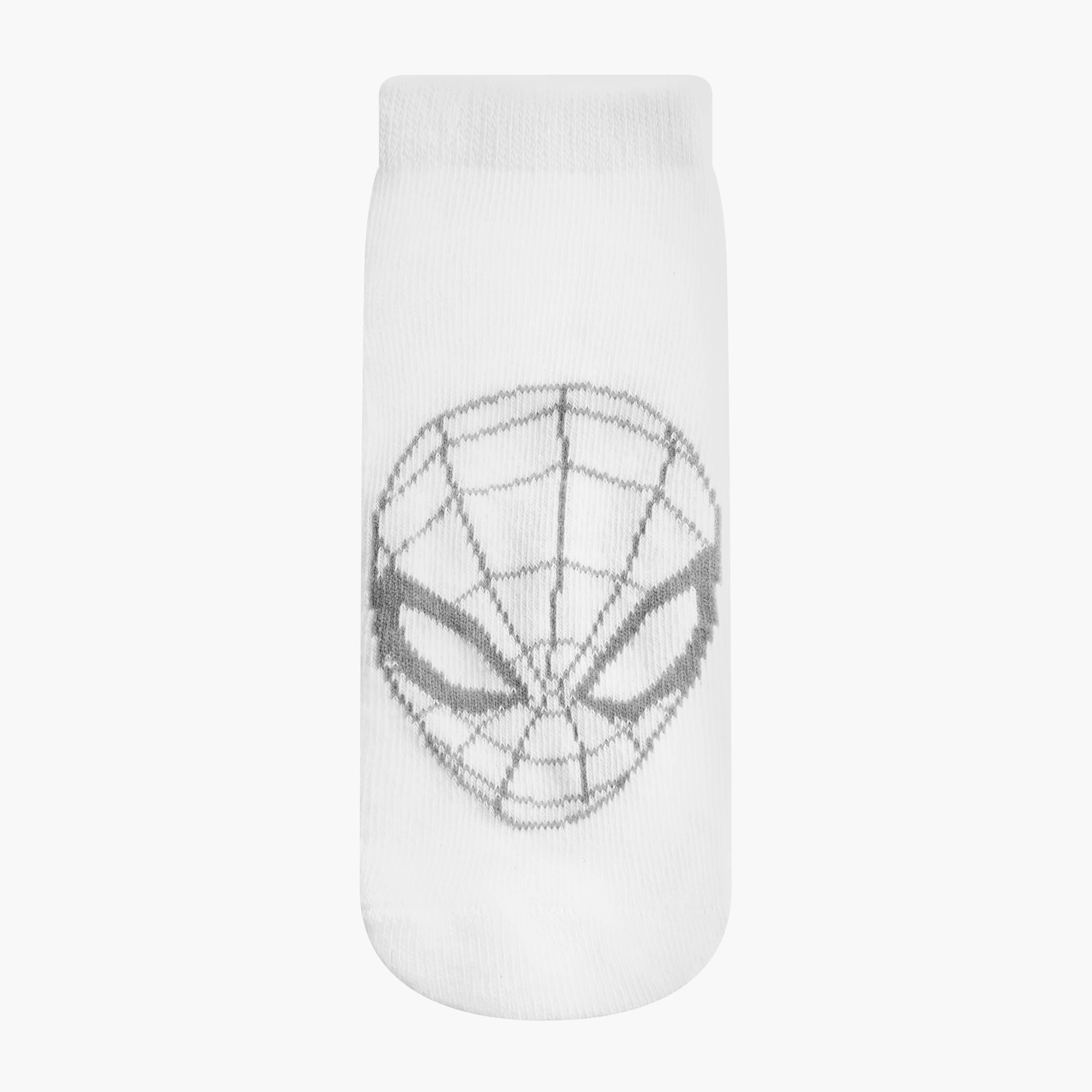 Spider-Man Print Ankle Length Socks - Set of 3-boys-accessories-socks-image-2