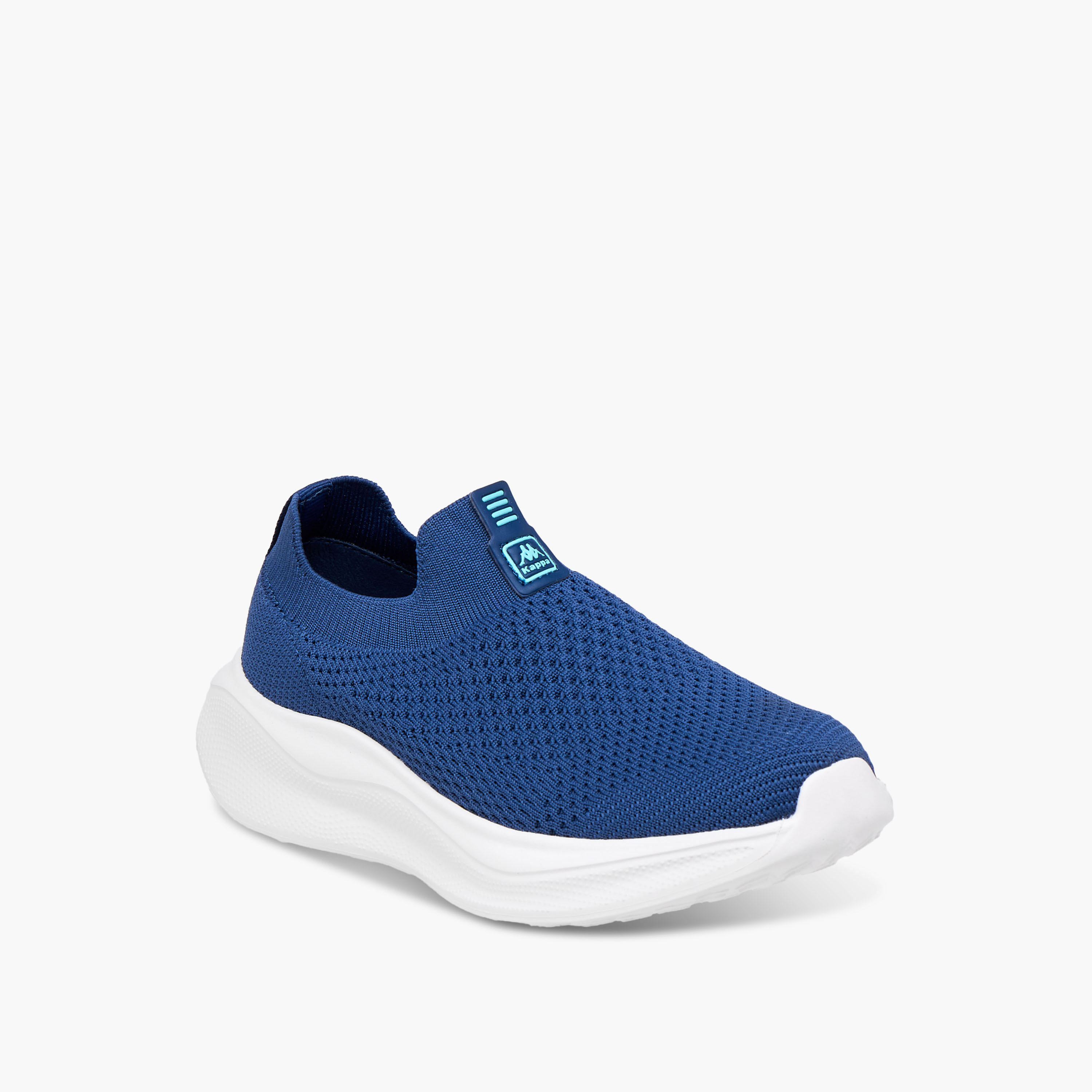 Kappa Kids' Sock Hem Slip-On Sports Shoes-girls-shoes-sports-image-2