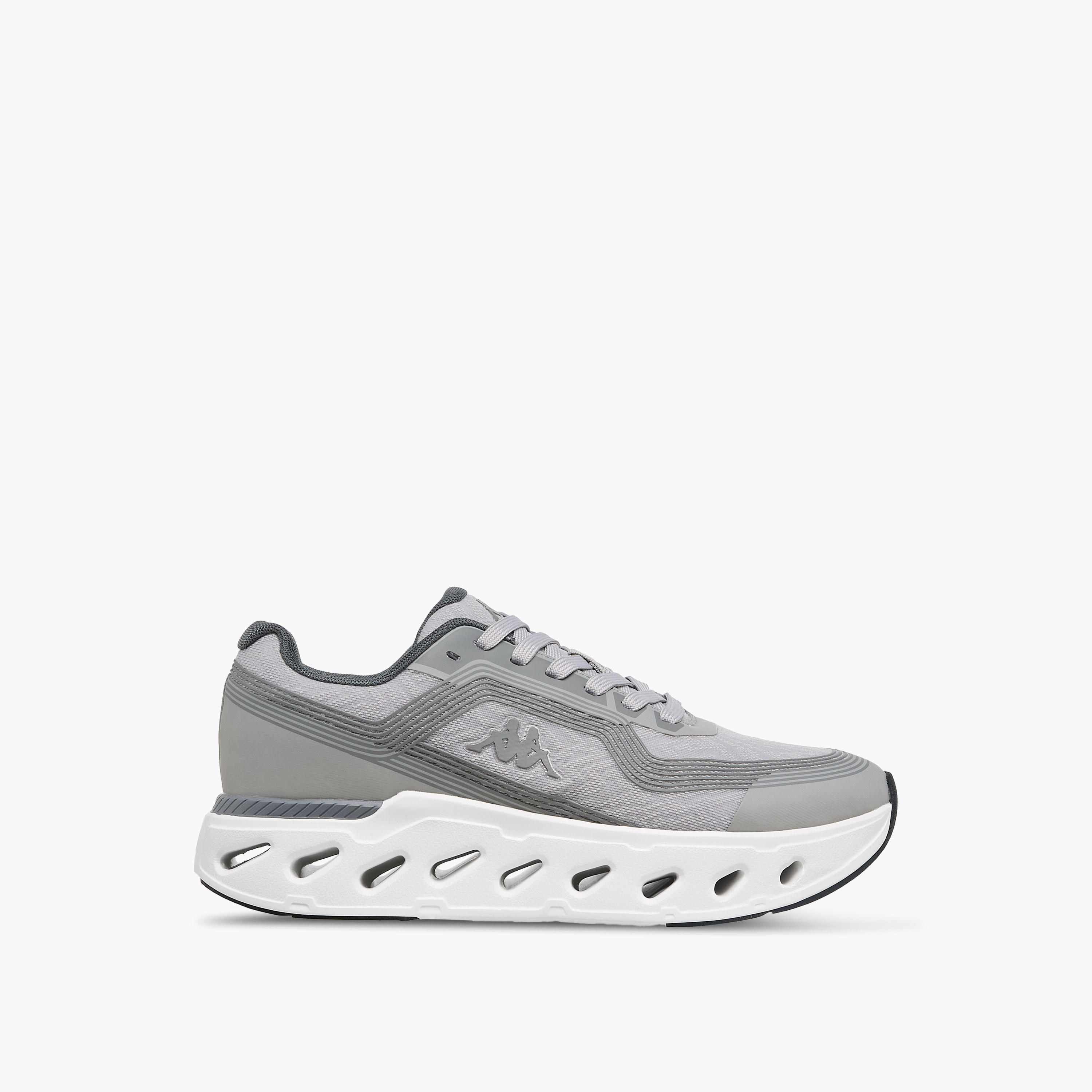 Kappa Men's Textured Lace-Up Sports Shoes-sports-men-shoes-image-3