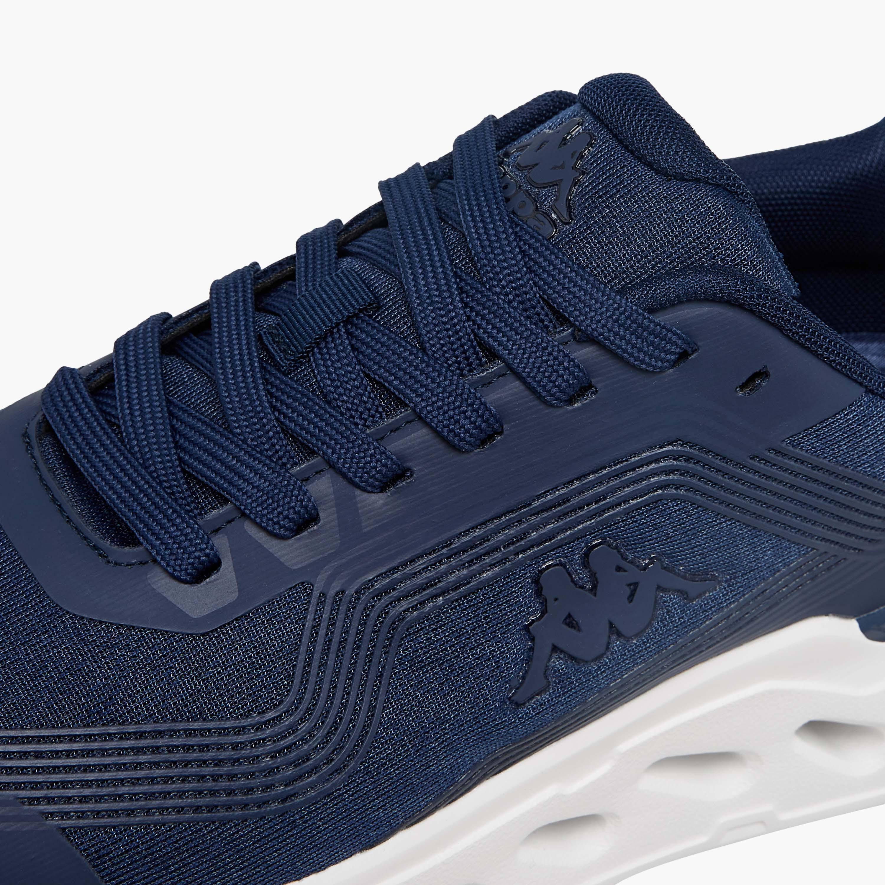 Kappa Men's Textured Lace-Up Sports Shoes-sports-men-shoes-image-4