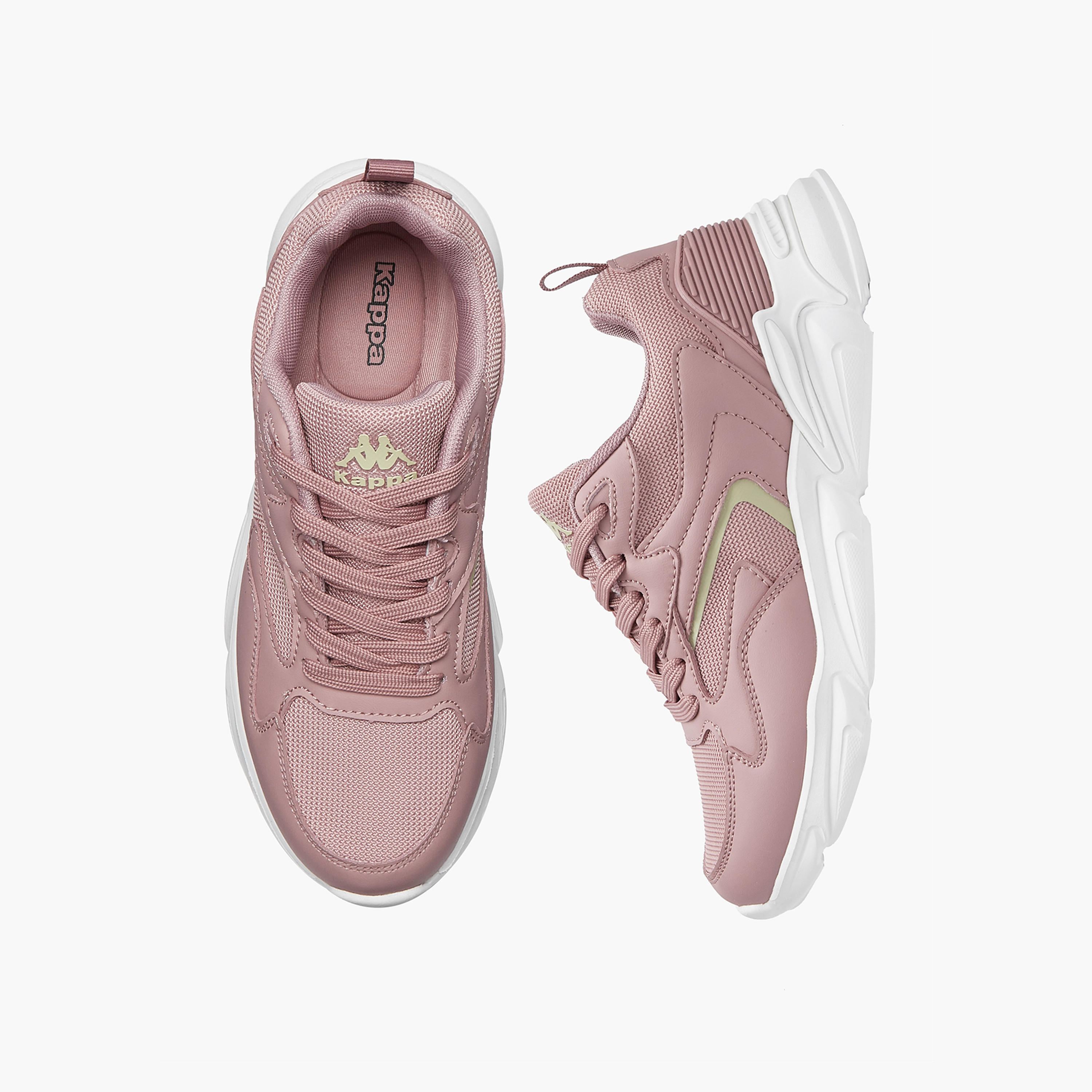 Kappa Women Panelled Lace-Up Sports Shoes-women-shoes-sneakers-image-1