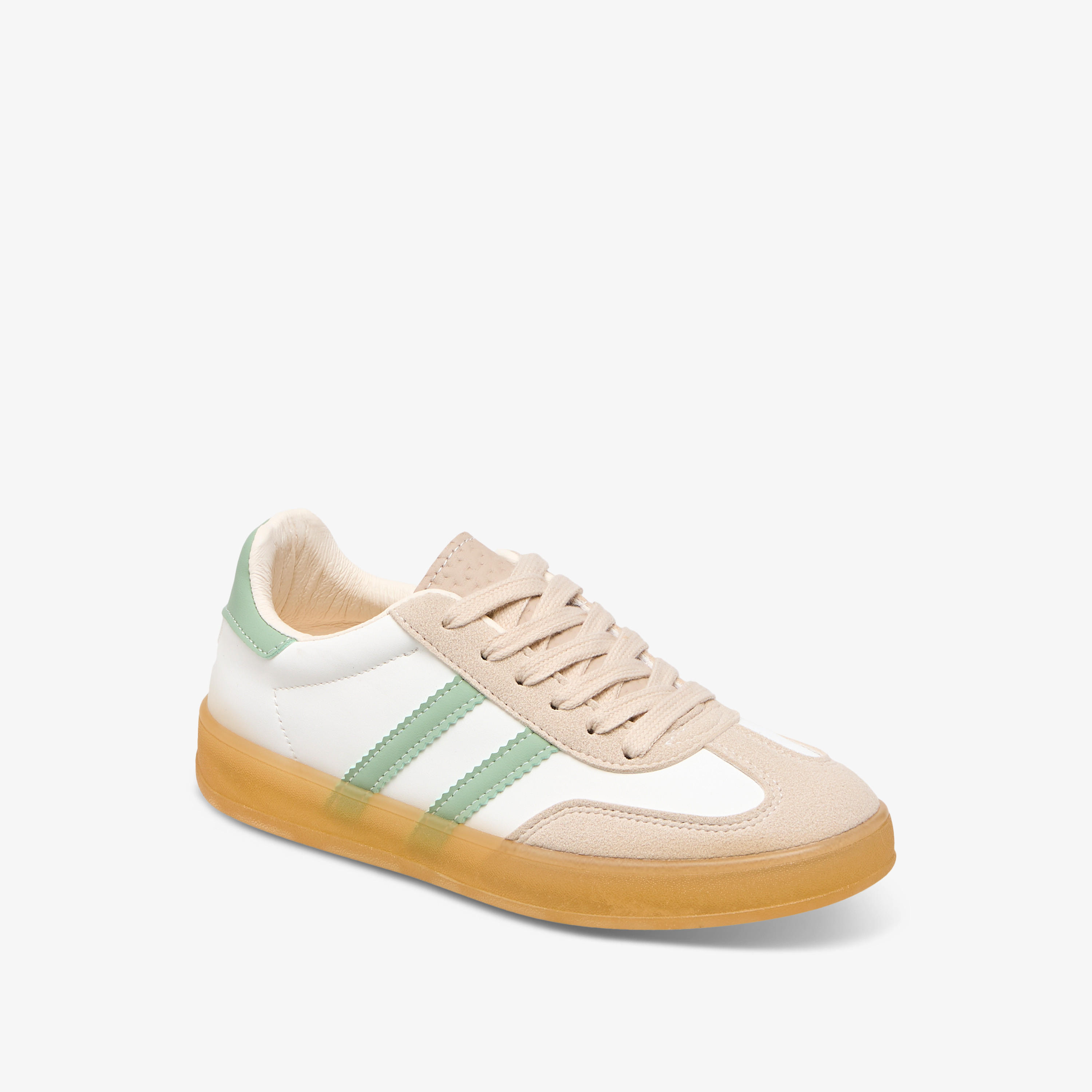 Flora Bella Panelled Sneakers with Lace-Up Closure-women-shoes-sneakers-image-2