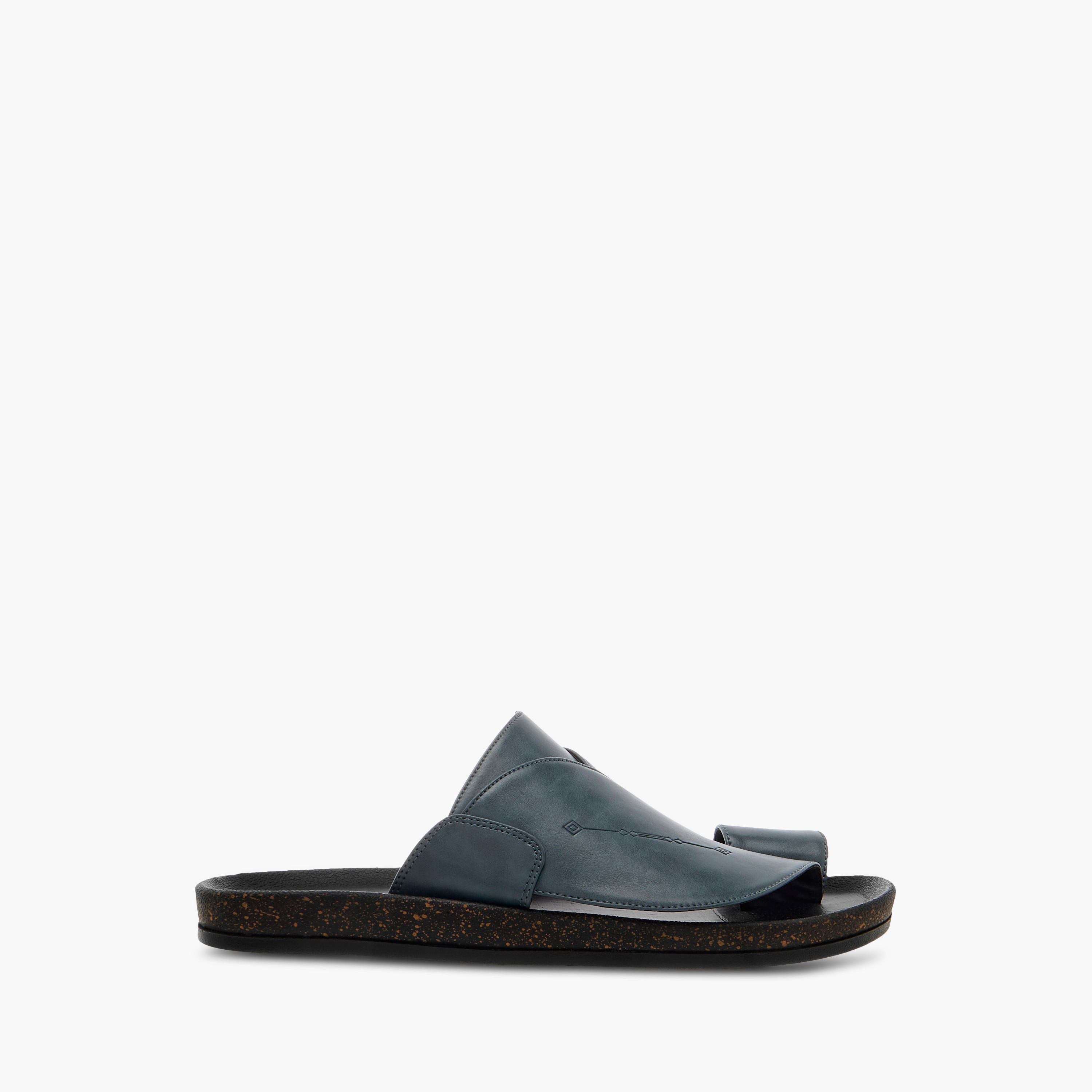 LBL by Shoexpress Panelled Slip-On Arabic Sandals-men-shoes-sandals-image-2