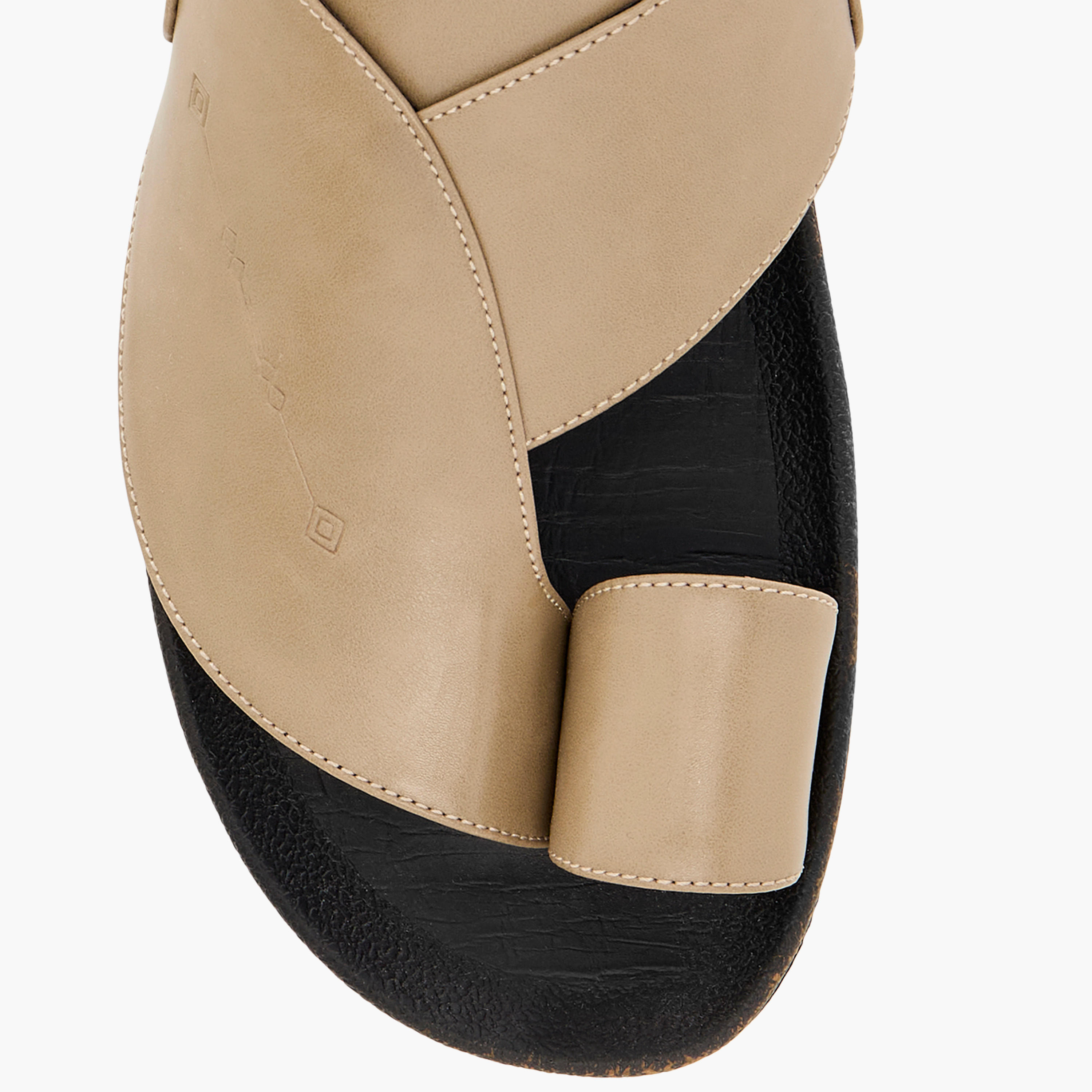 صندل عربي سهل الارتداء بألواح إل بي إل من شو إكسبريس-men-shoes-sandals-image-3