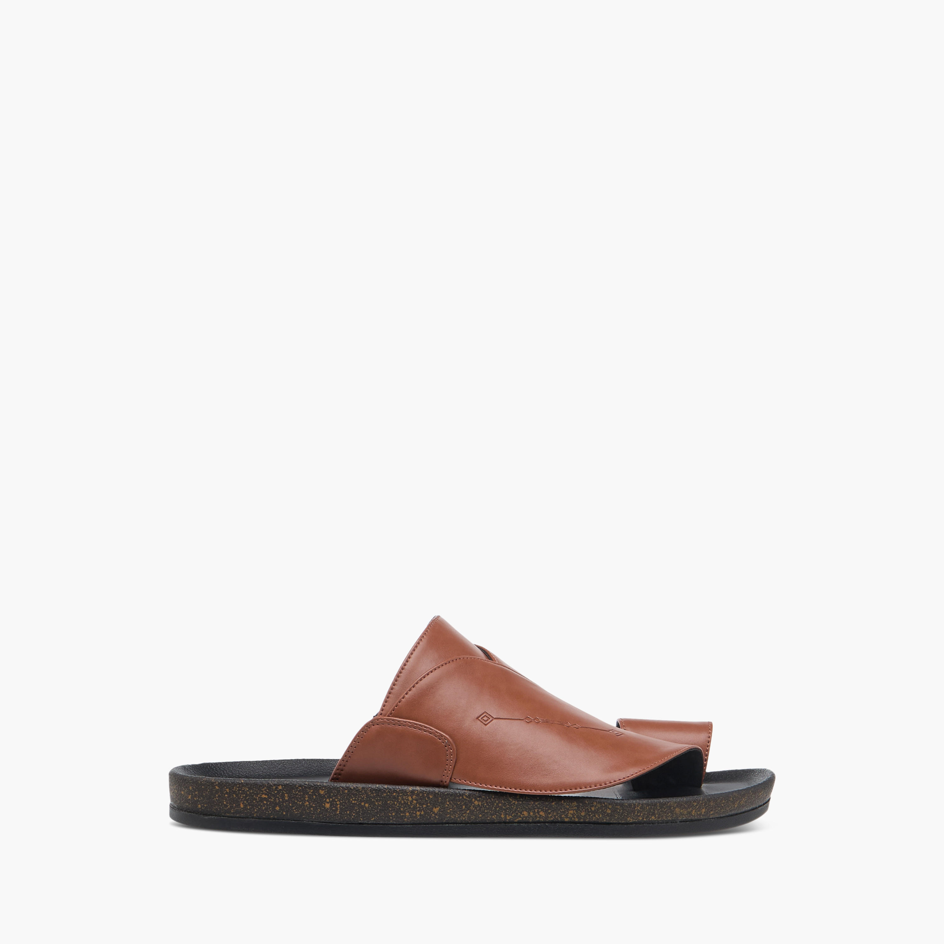 صندل عربي سهل الارتداء بألواح إل بي إل من شو إكسبريس-men-shoes-sandals-image-2