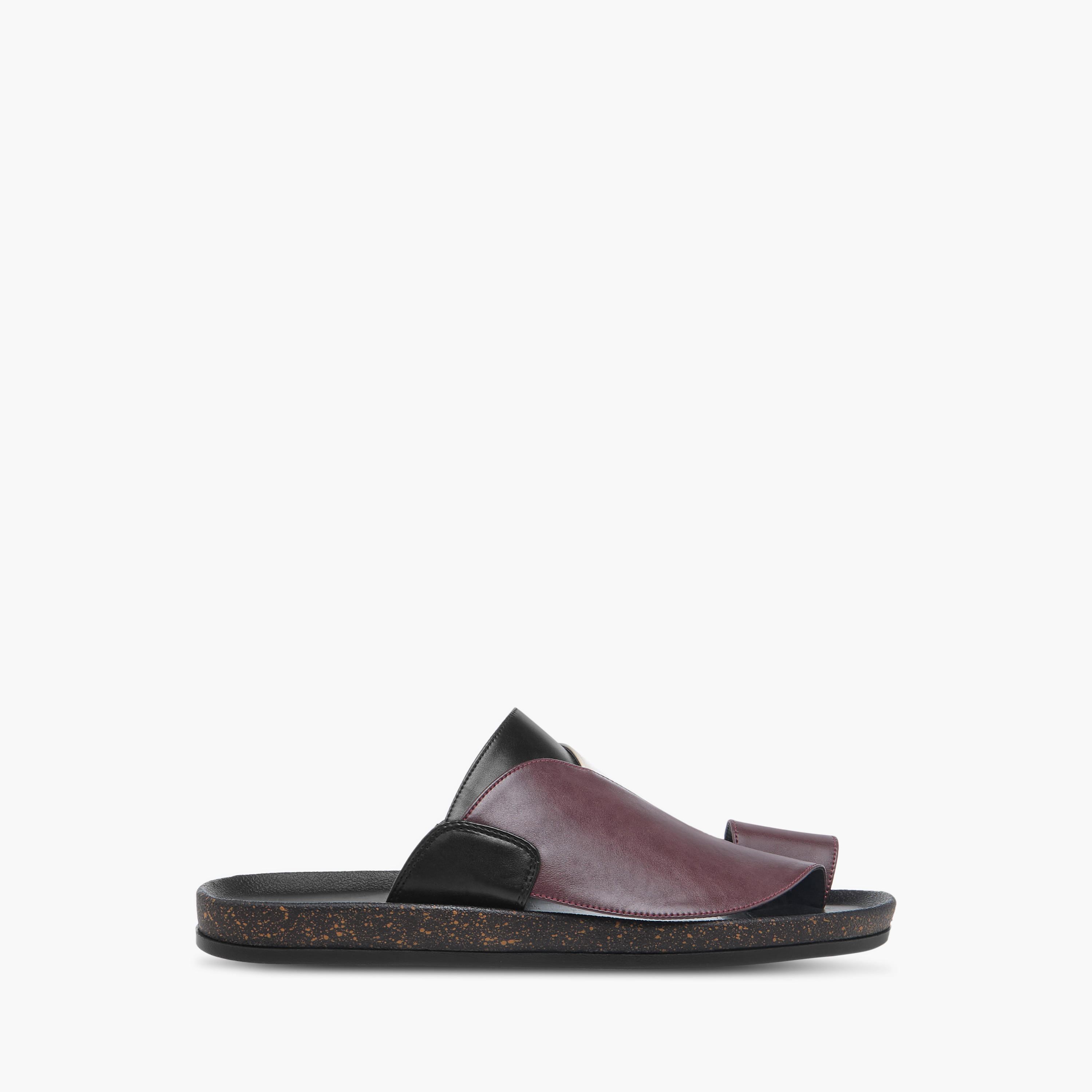 LBL by Shoexpress Panelled Slip-On Arabic Sandals-men-shoes-sandals-image-2