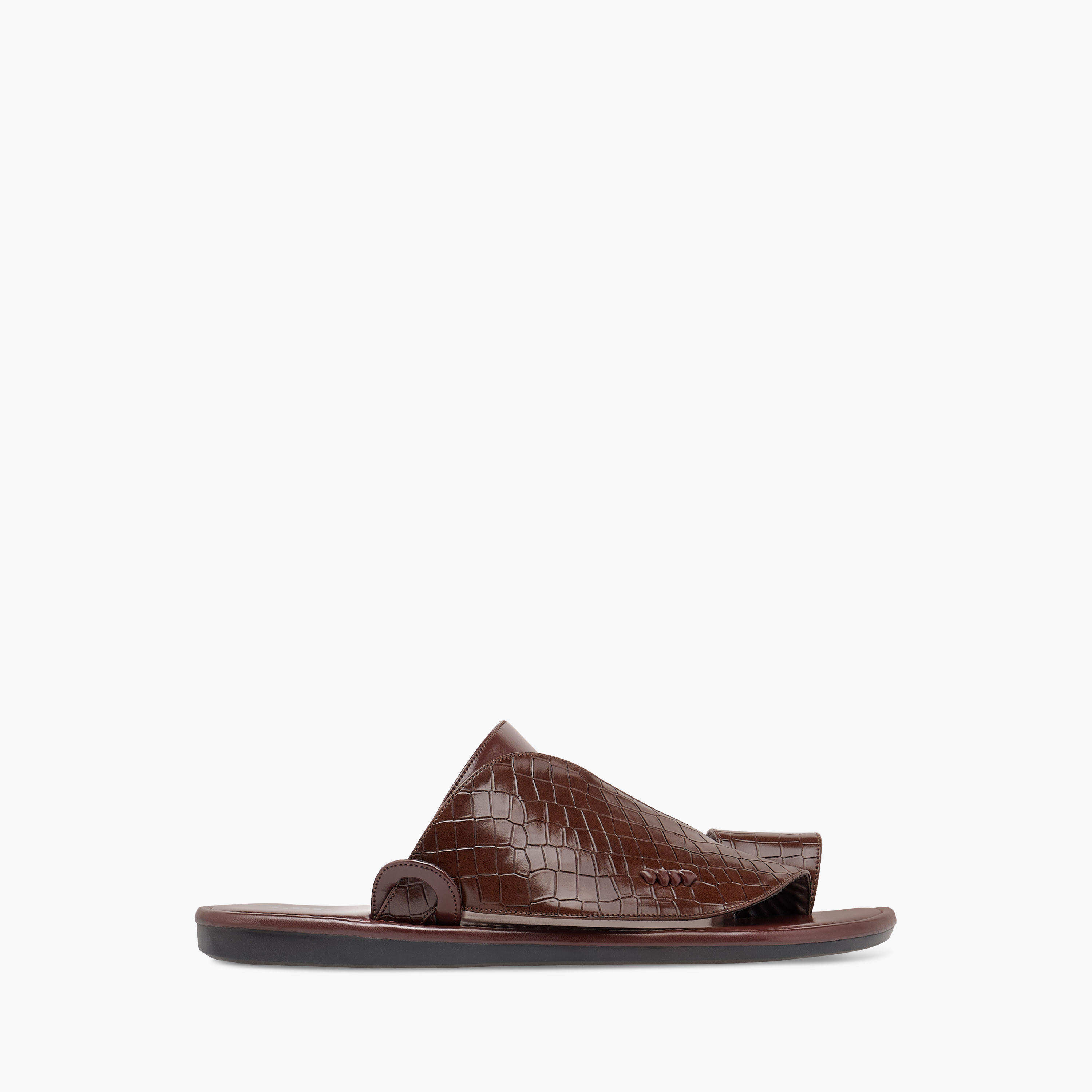 صندل عربي سهل الارتداء بارز الملمس من إل بي إل من شو إكسبريس-men-shoes-sandals-image-2