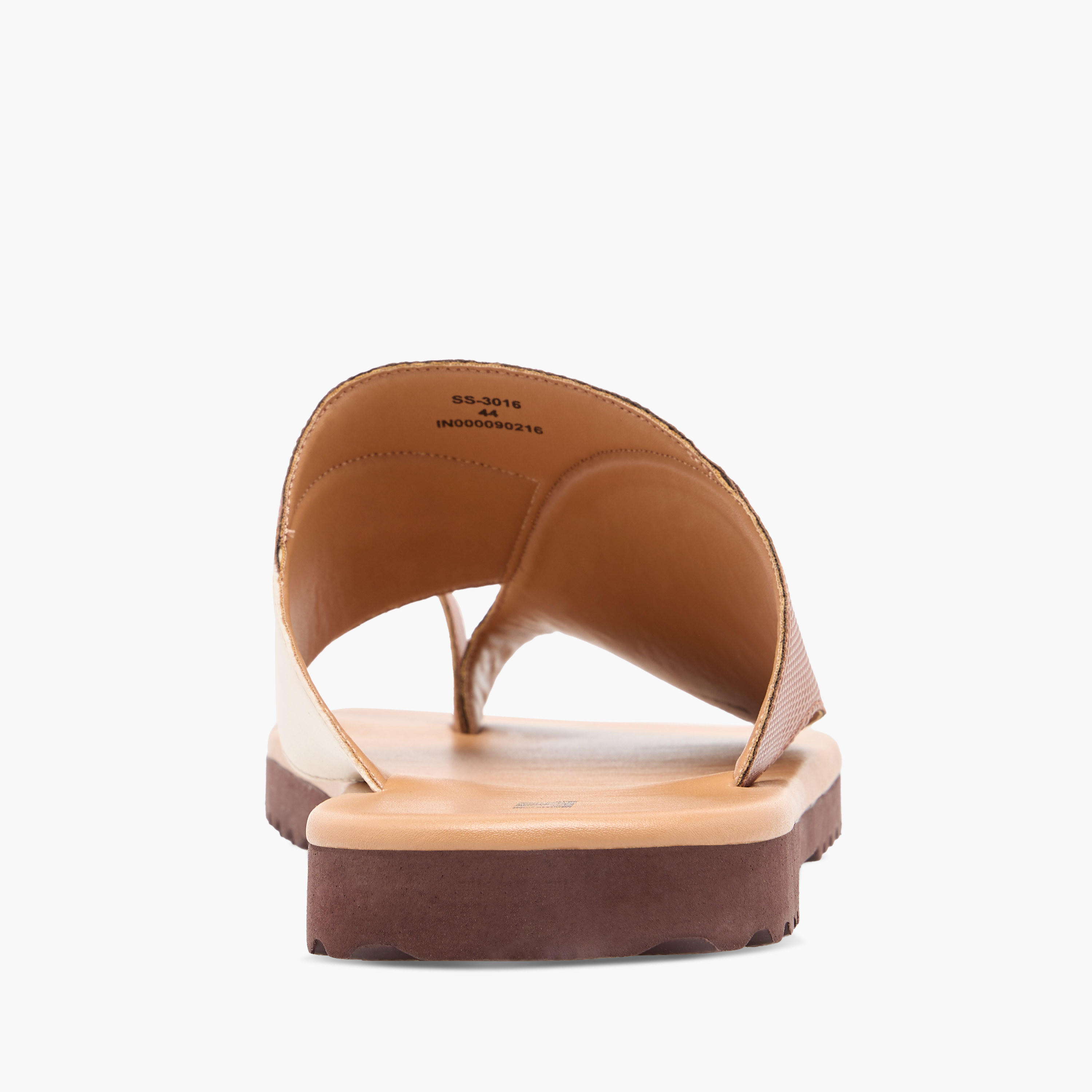 LBL by Shoexpress Panelled Slip-On Arabic Sandals with Toe Loop Detail-men-shoes-sandals-image-8