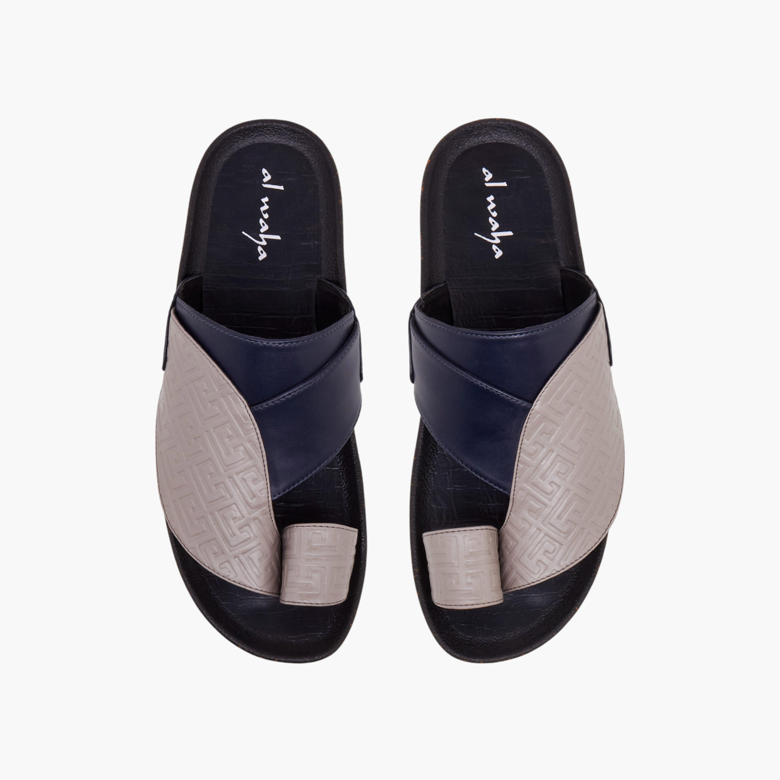 صندل عربي رجالي بتفاصيل حلقة إصبع من إل بي إل بواسطة شو إكسبريس-men-shoes-sandals-image-1
