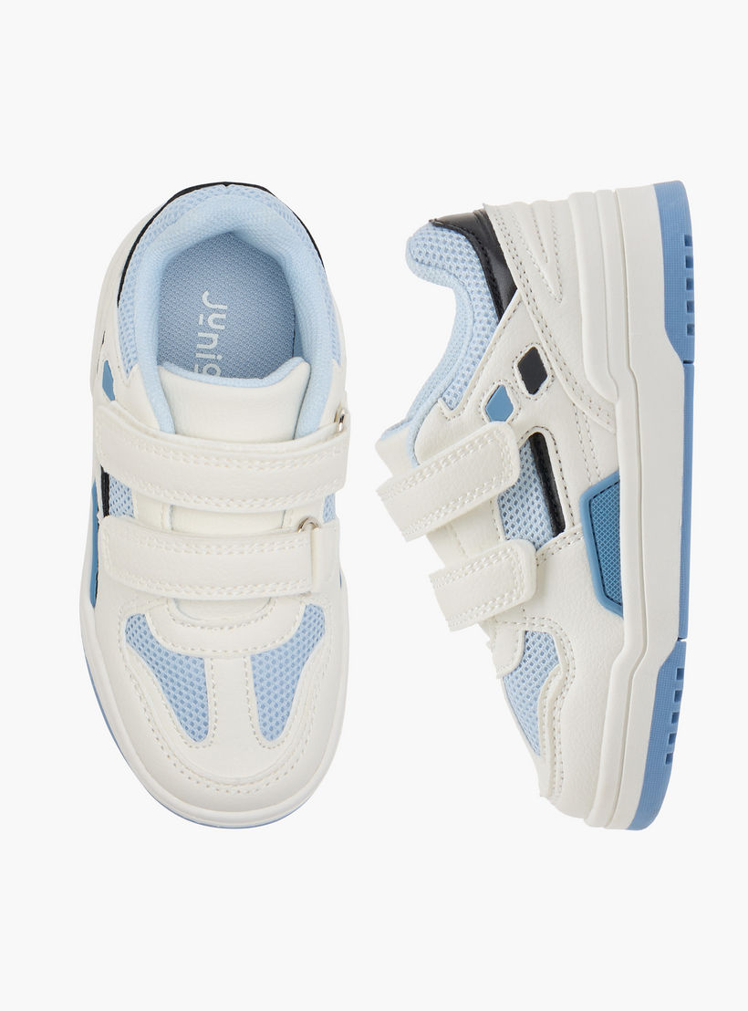 حذاء سنيكرز بشريط إغلاق لاصق للأطفال من جونيورز-boys-shoes-sneakers-image-1