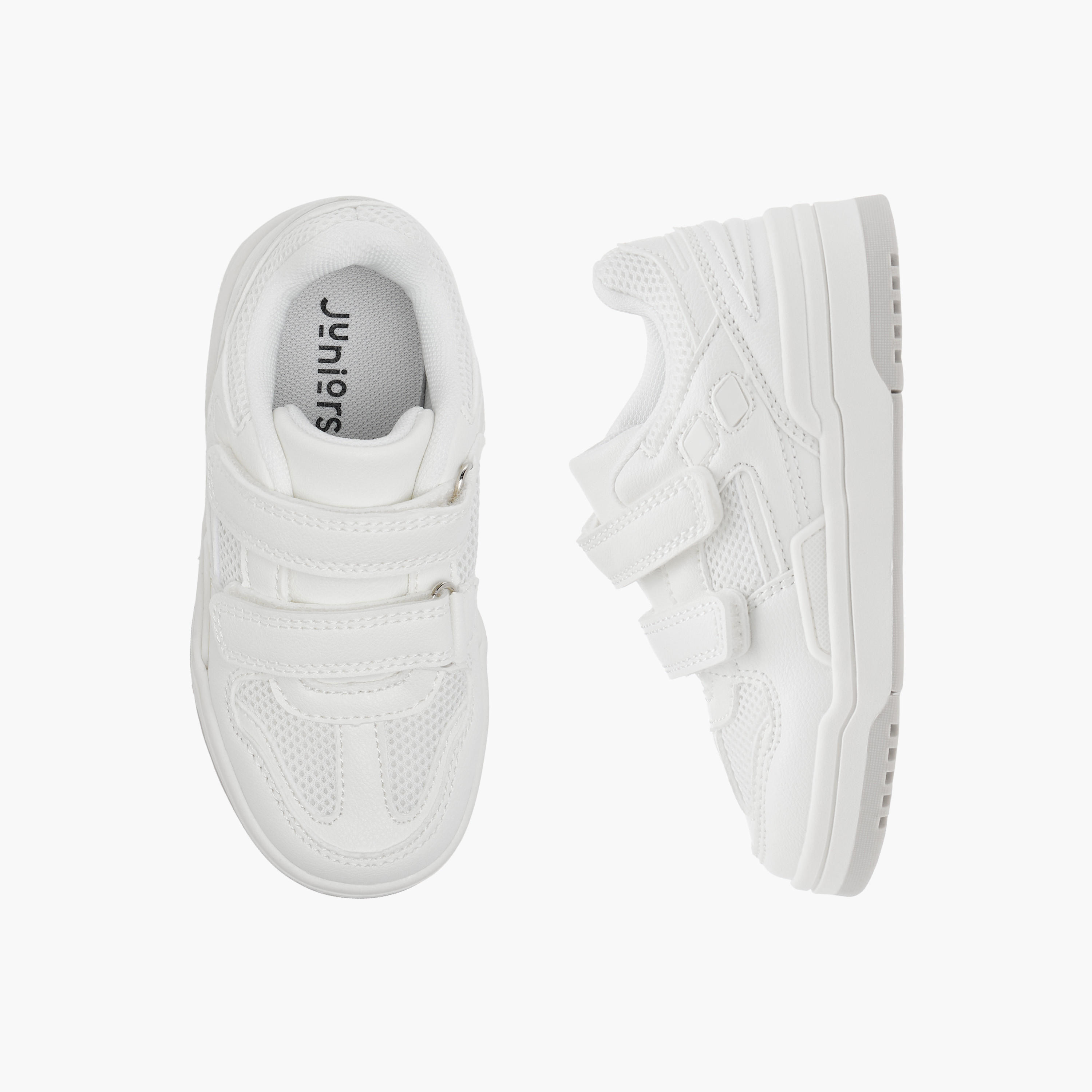 حذاء سنيكرز بشريط إغلاق لاصق للأطفال من جونيورز-boys-shoes-sneakers-image-1