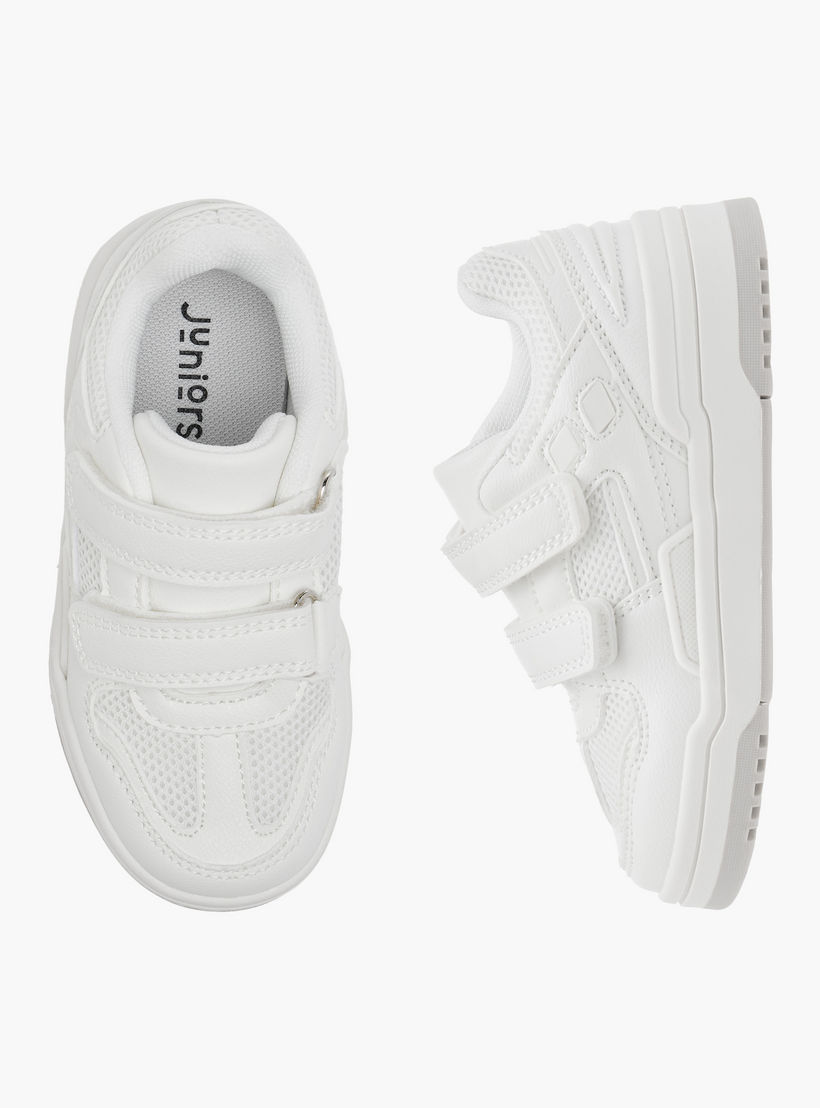 حذاء سنيكرز بشريط إغلاق لاصق للأطفال من جونيورز-boys-shoes-sneakers-image-1