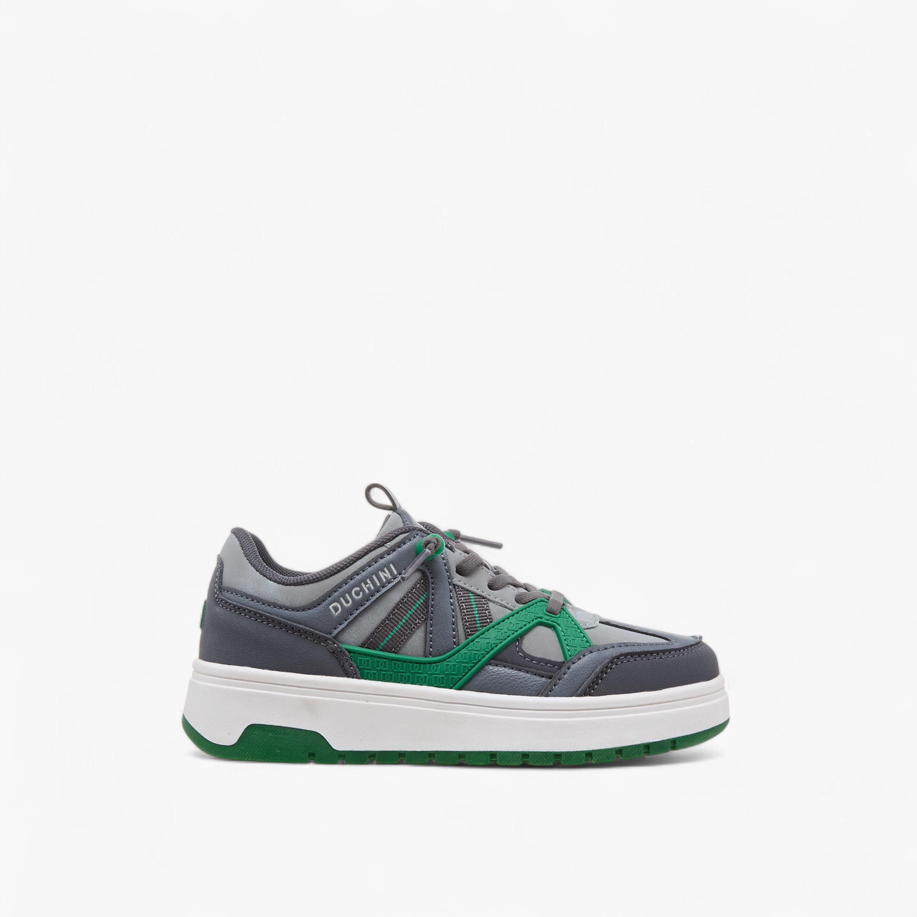 Mister Duchini Panelled Lace-Up Sneakers-boys-shoes-sneakers-image-3