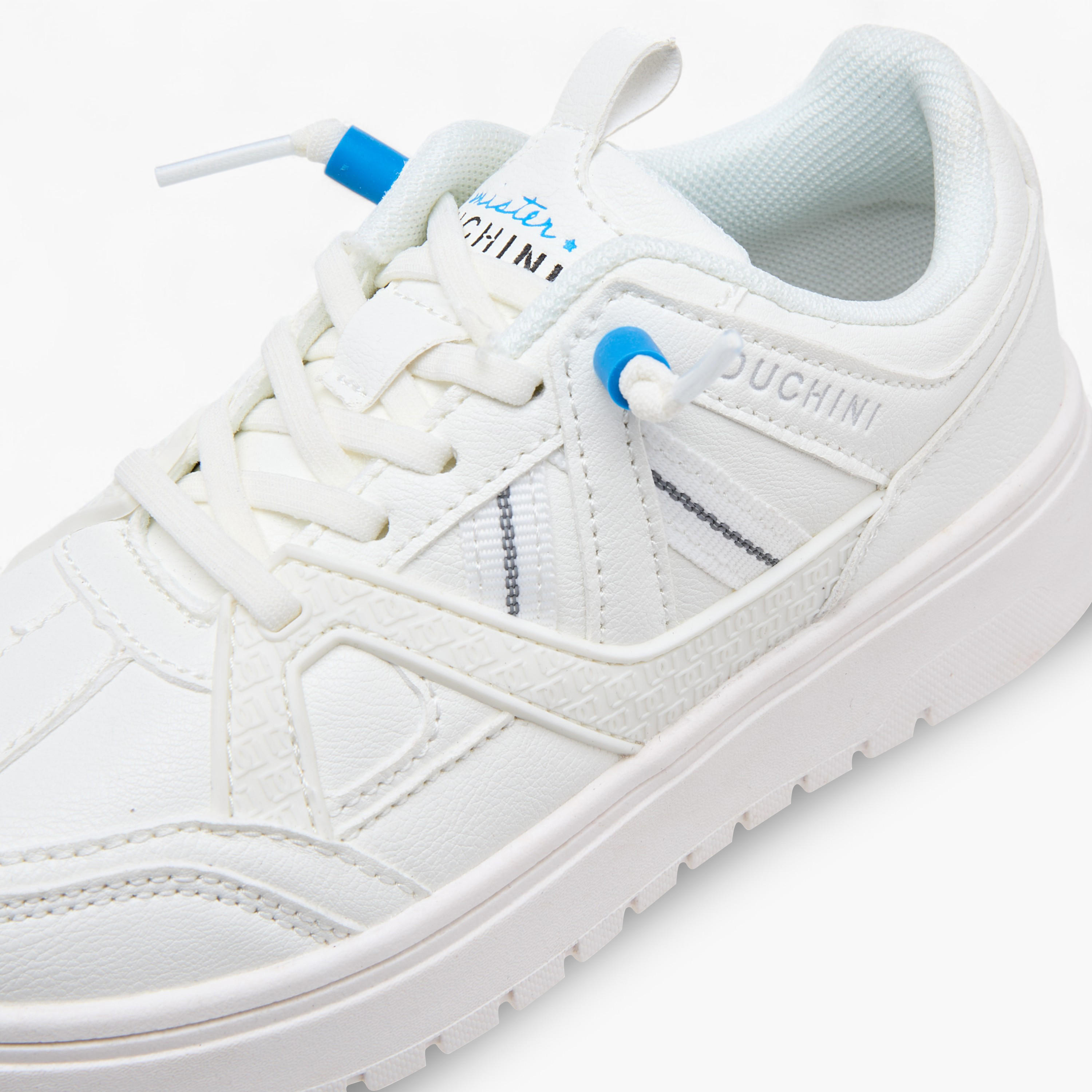 Mister Duchini Panelled Lace-Up Sneakers-boys-shoes-sneakers-image-4