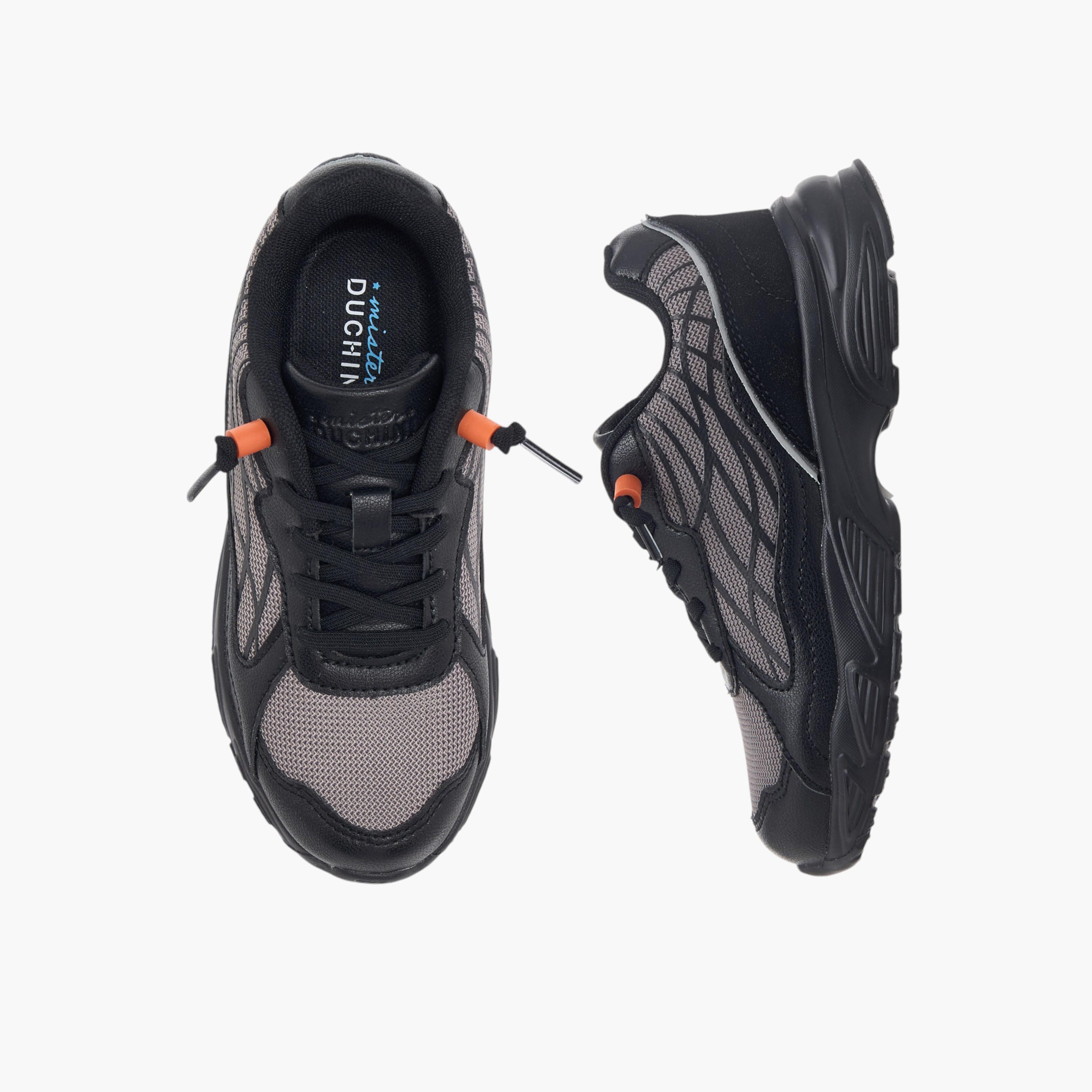 حذاء سنيكرز بارز الملمس برباط إغلاق من مستر دوتشيني-boys-shoes-sneakers-image-1