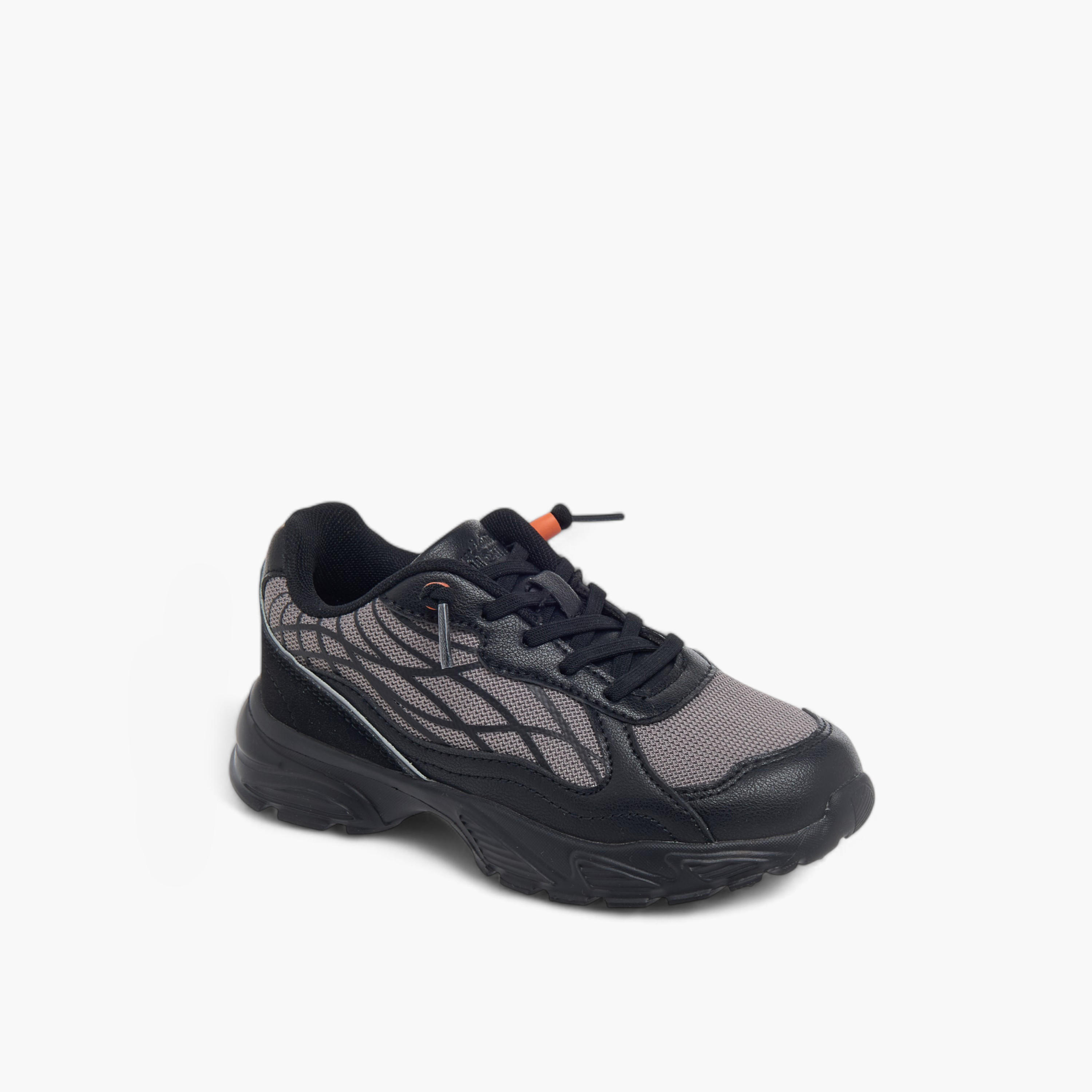 حذاء سنيكرز بارز الملمس برباط إغلاق من مستر دوتشيني-boys-shoes-sneakers-image-2