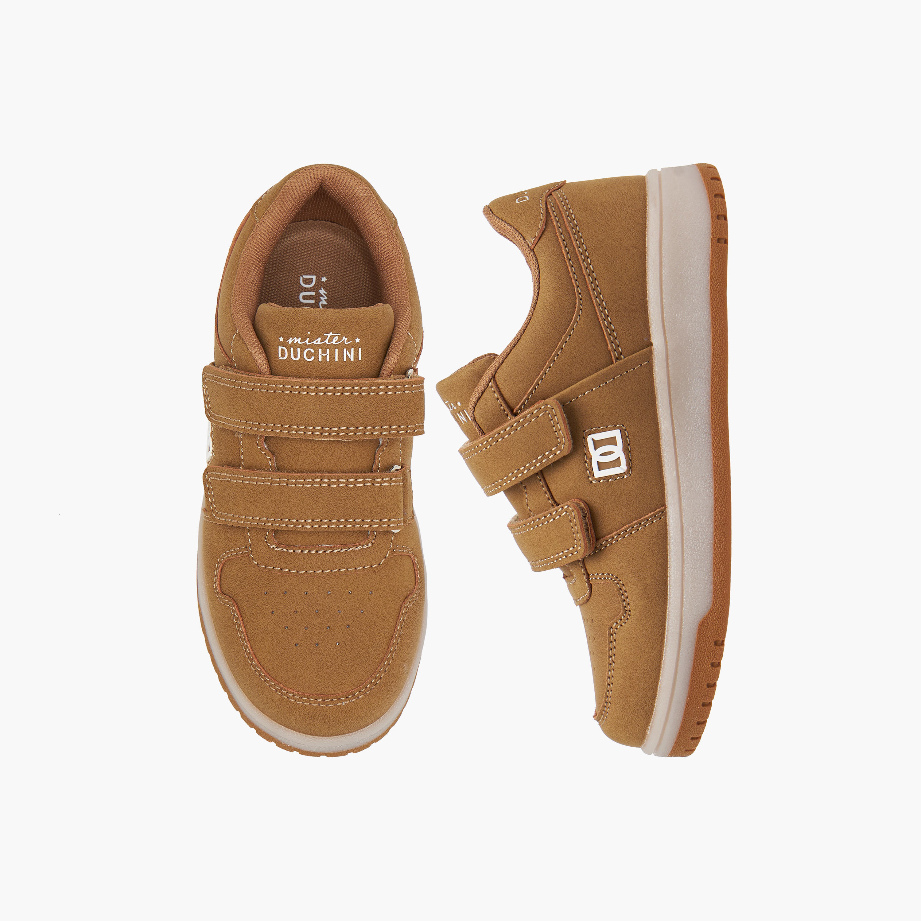 حذاء سنيكرز بألواح وشريط إغلاق لاصق من مستر دوتشيني-boys-shoes-sneakers-image-1