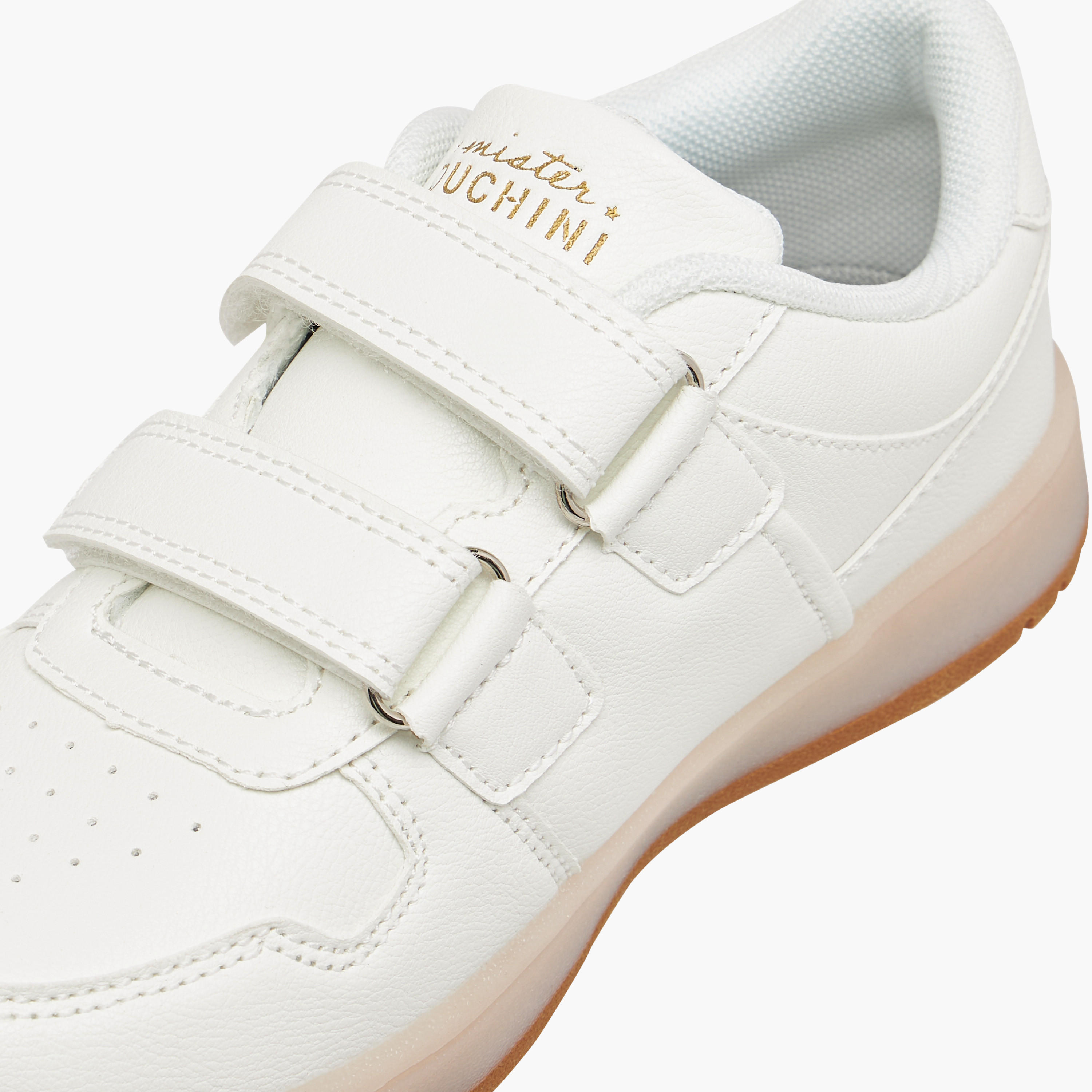 Mister Duchini Panelled Sneakers with Hook and Loop Closure-boys-shoes-sneakers-image-4