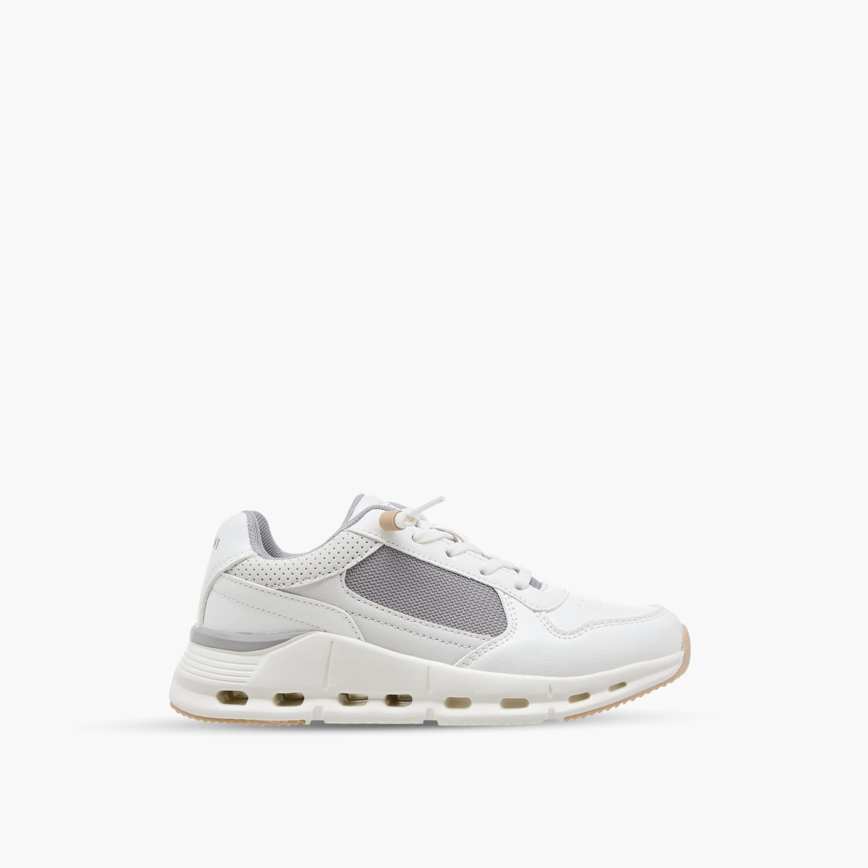 Mister Duchini Panelled Lace-Up Sneakers-boys-shoes-sneakers-image-3