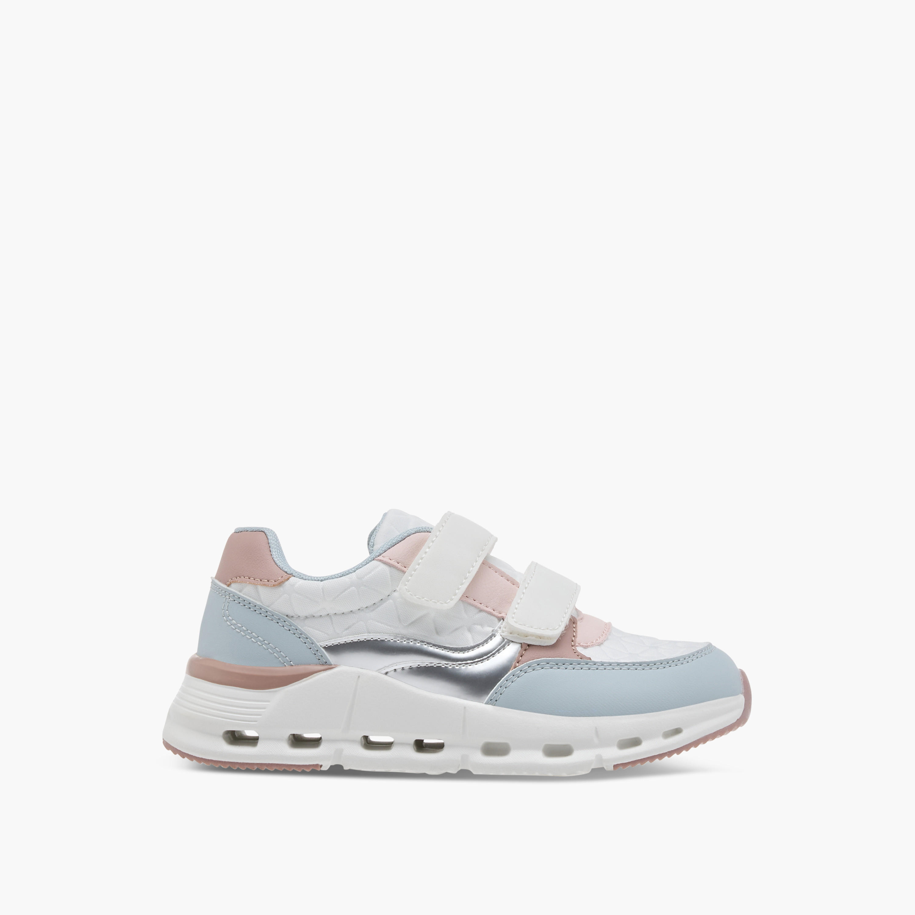 حذاء سنيكرز متعدد التصاميم بشريط إغلاق لاصق من ليتل ميسي-girls-shoes-sneakers-image-8