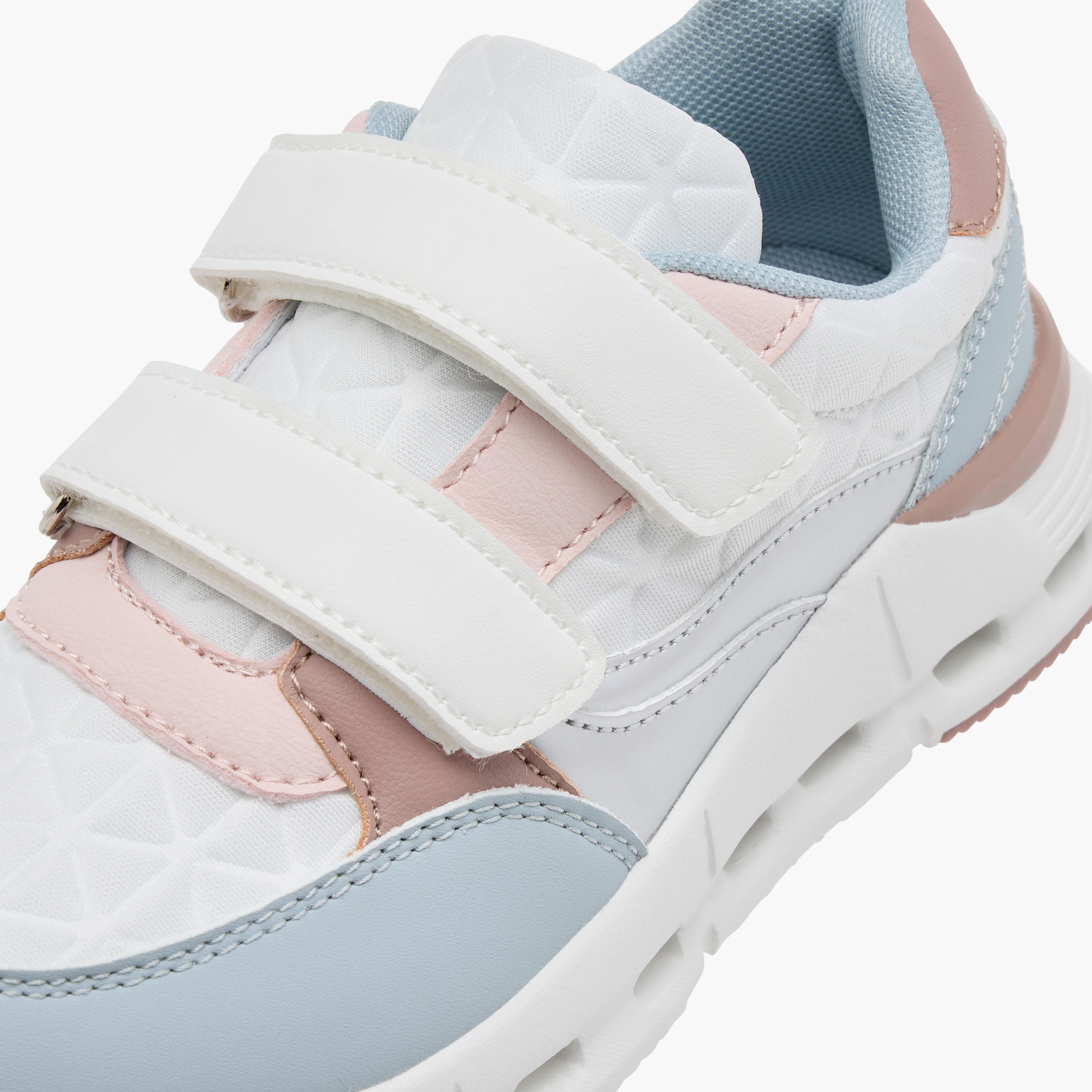 حذاء سنيكرز متعدد التصاميم بشريط إغلاق لاصق من ليتل ميسي-girls-shoes-sneakers-image-9