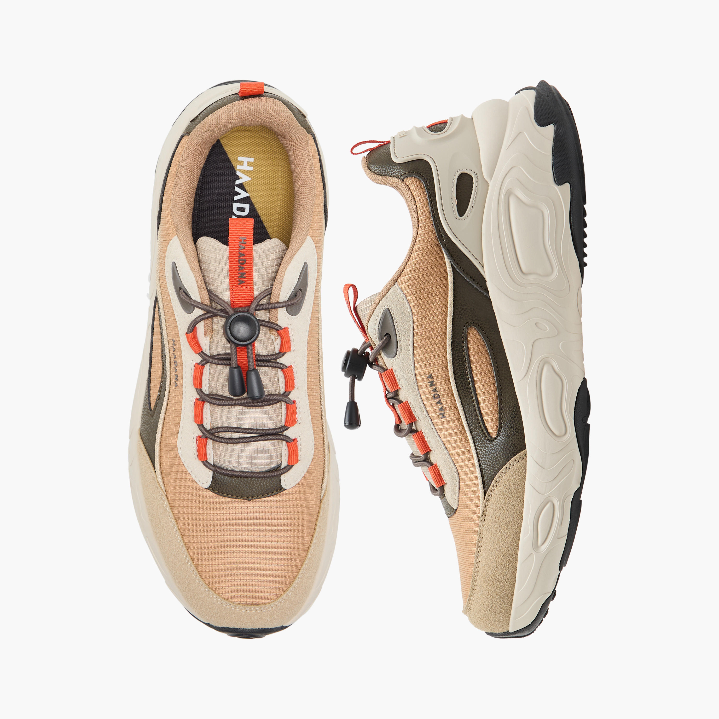 حذاء سنيكرز بقوالب ملونة ورباط إغلاق من هادانا-men-shoes-sneakers-image-1