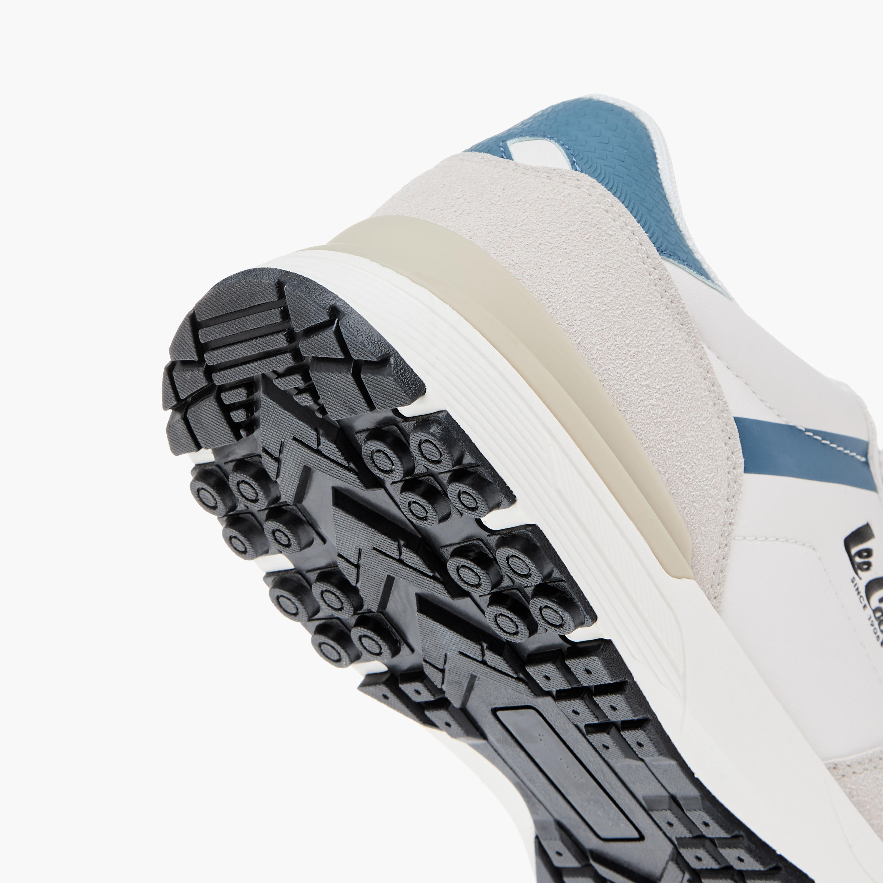Lee Cooper Men's Logo Detail Sneakers with Lace-Up Closure-men-shoes-sneakers-image-5