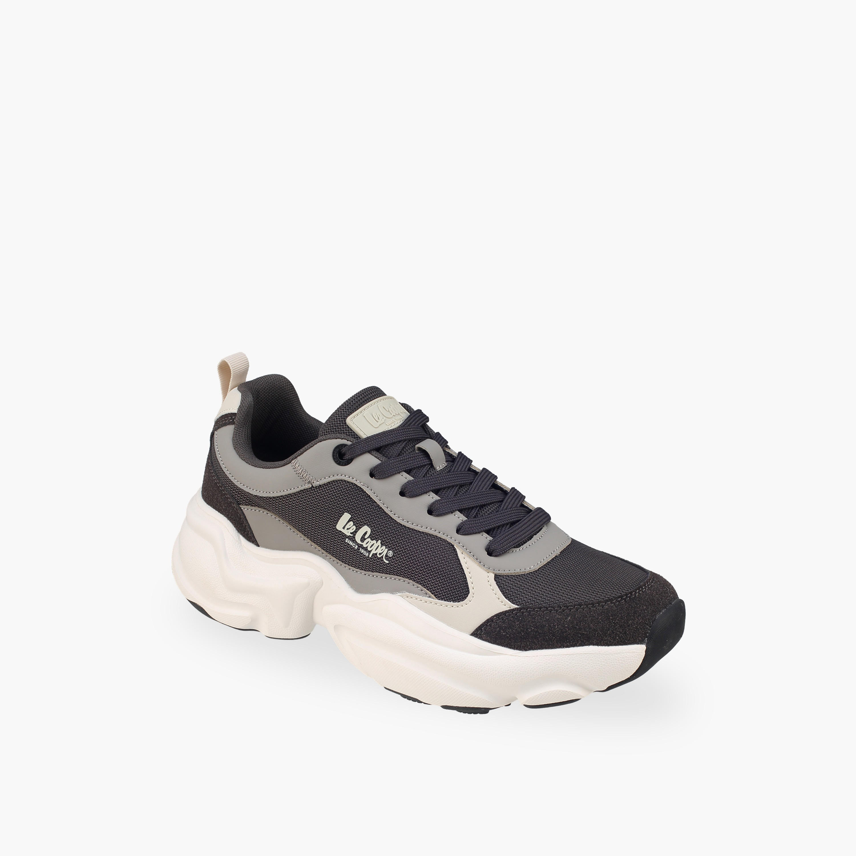حذاء سنيكرز برباط وقوالب ملونة للرجال من لي كوبر-men-shoes-sneakers-image-2