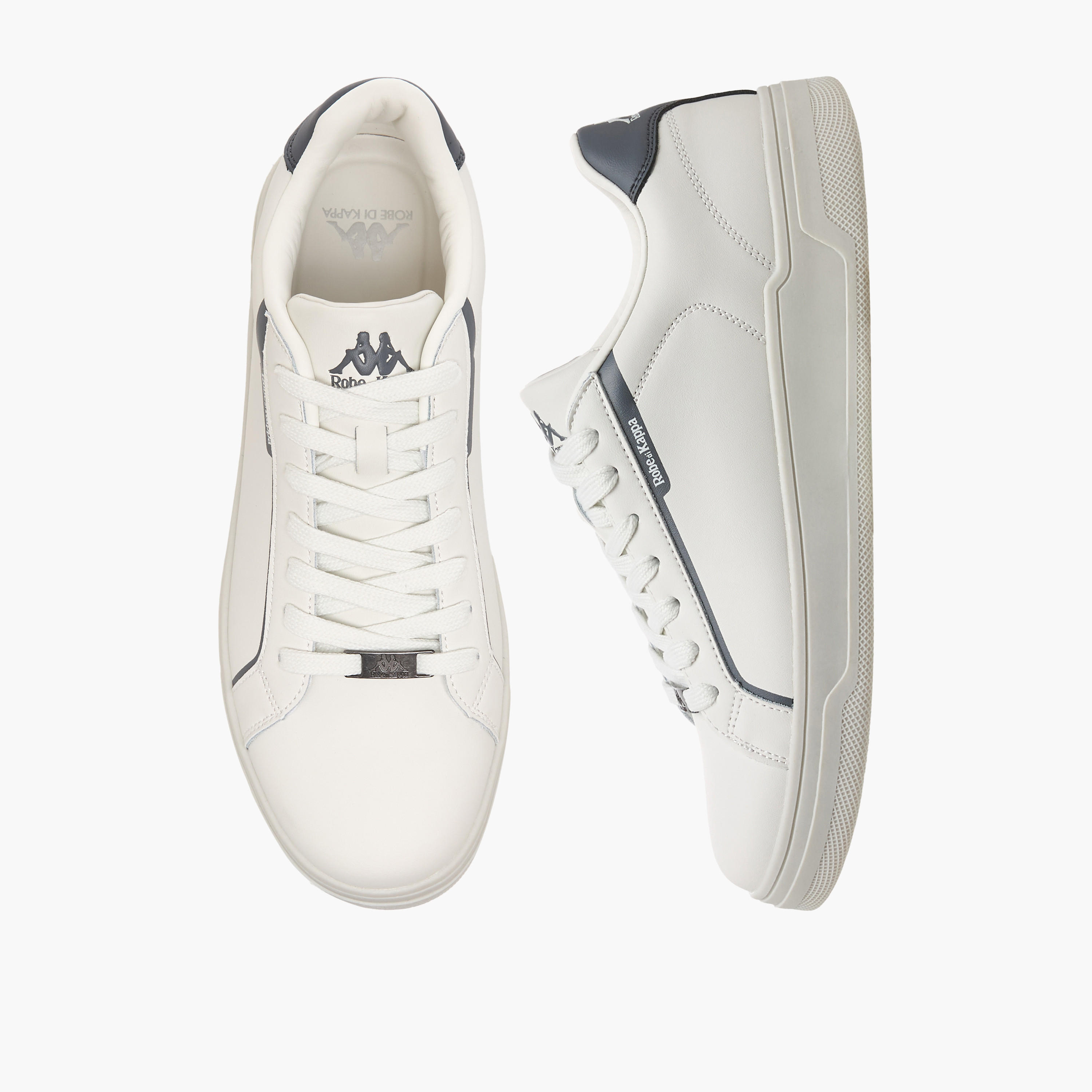 Kappa Men Lace-Up Leather Ankle Sneakers-men-shoes-sneakers-image-1