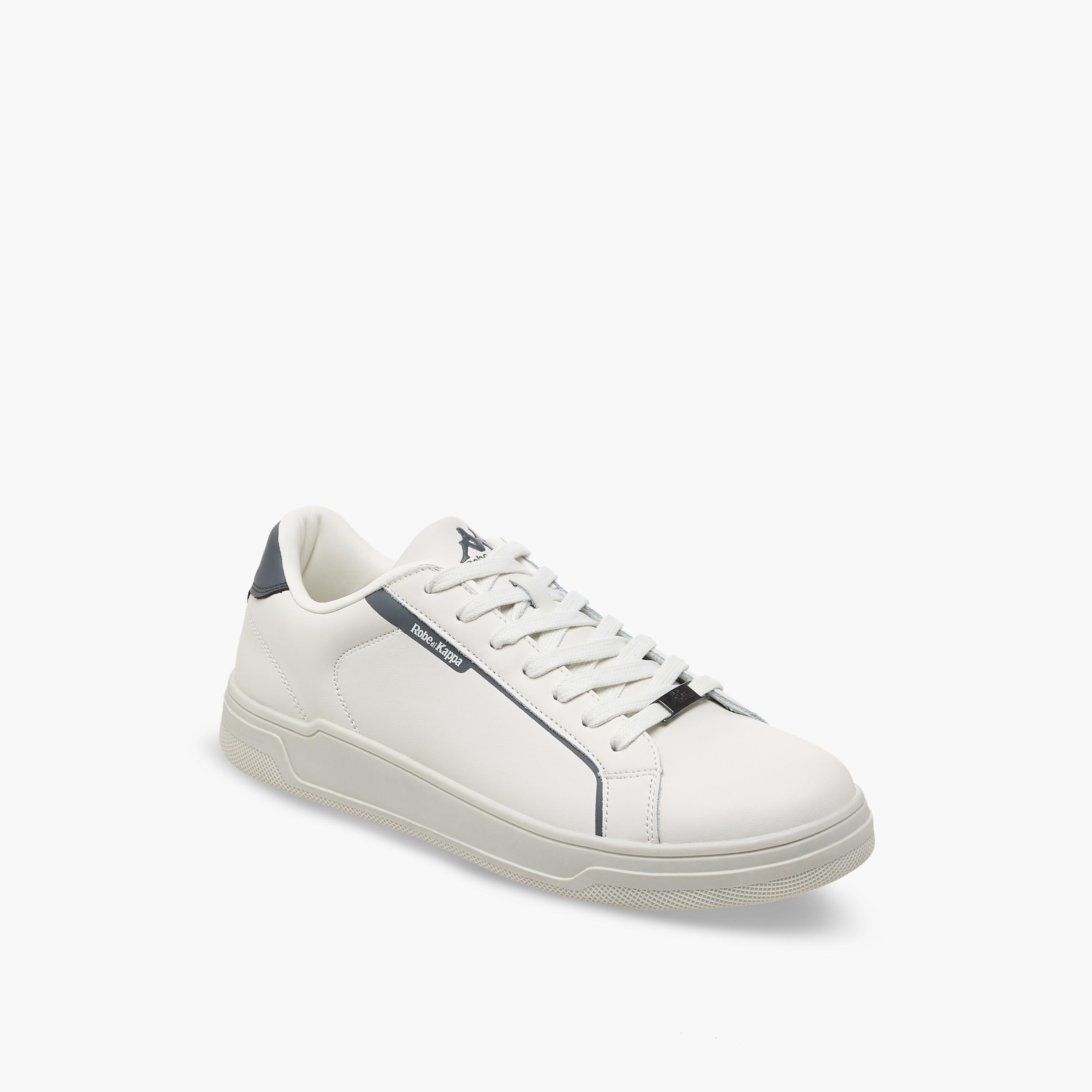 Kappa Men Lace-Up Leather Ankle Sneakers-men-shoes-sneakers-image-2