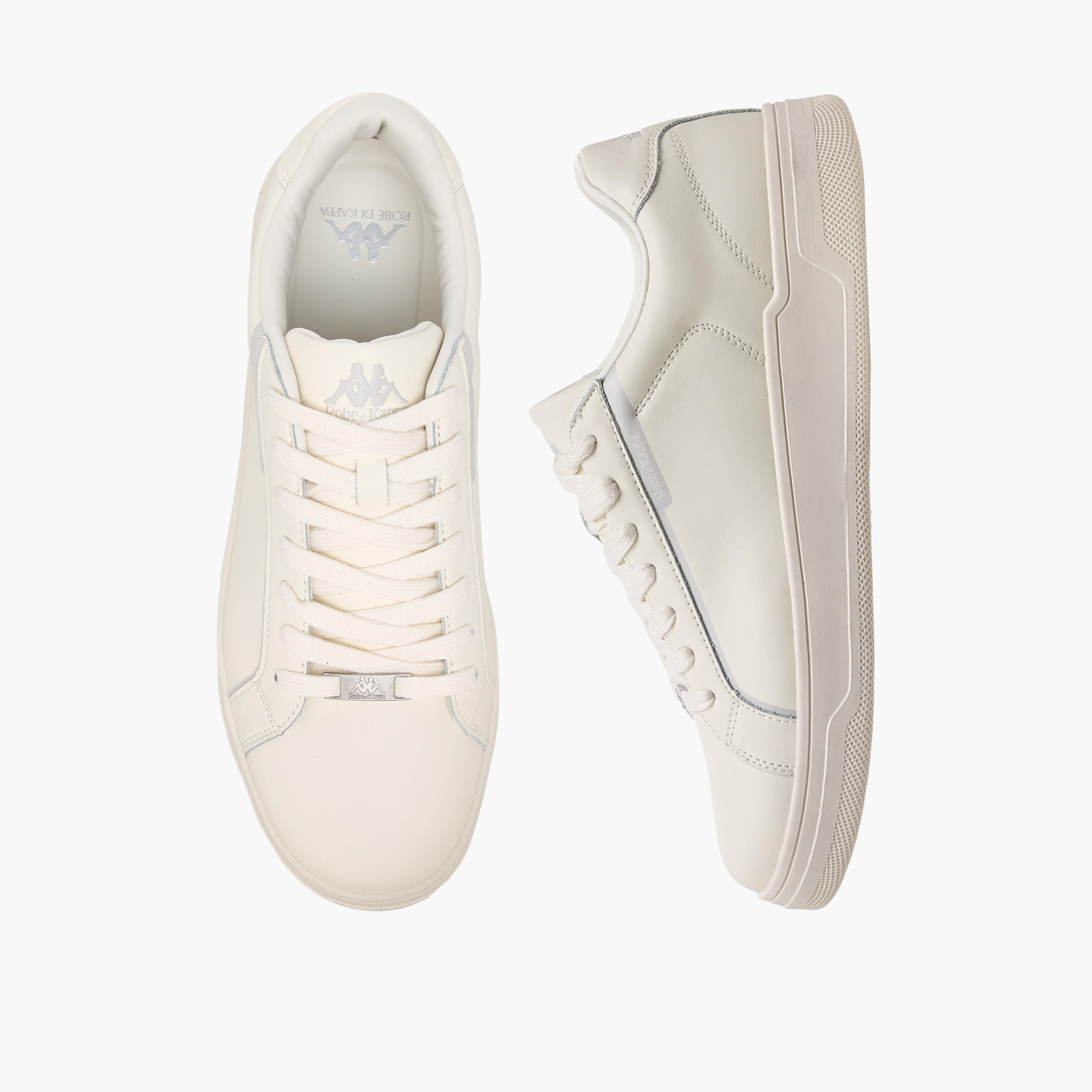 Kappa Men Lace-Up Leather Ankle Sneakers-men-shoes-sneakers-image-1