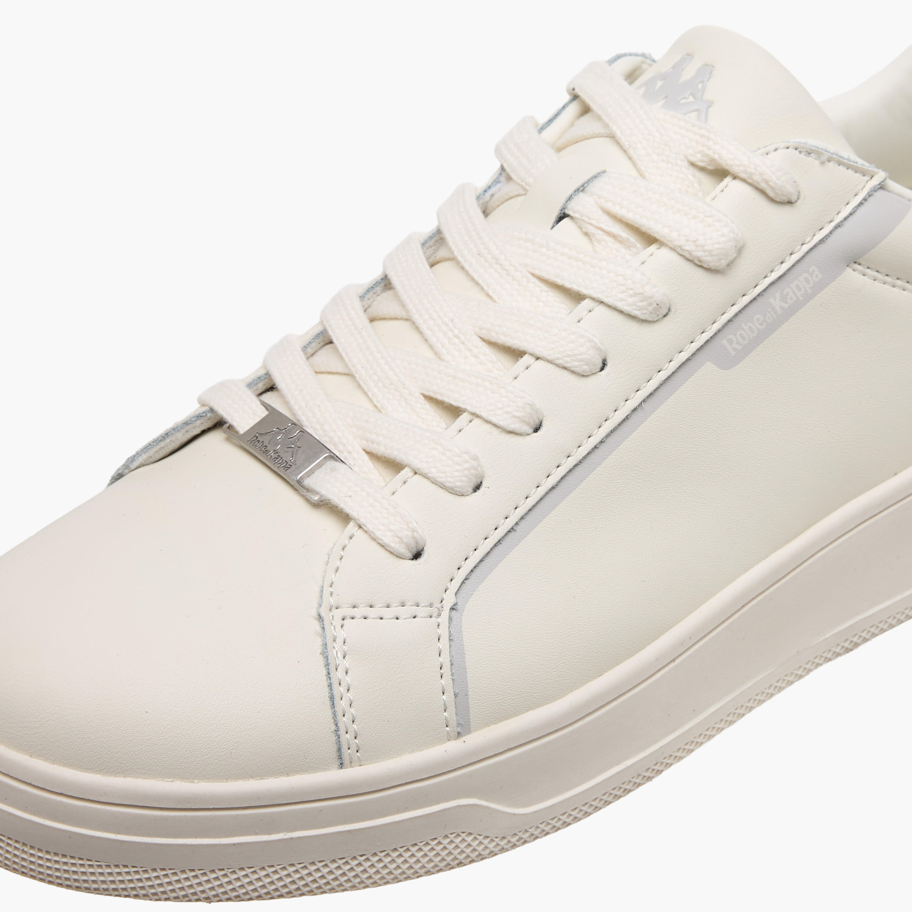 Kappa Men Lace-Up Leather Ankle Sneakers-men-shoes-sneakers-image-4