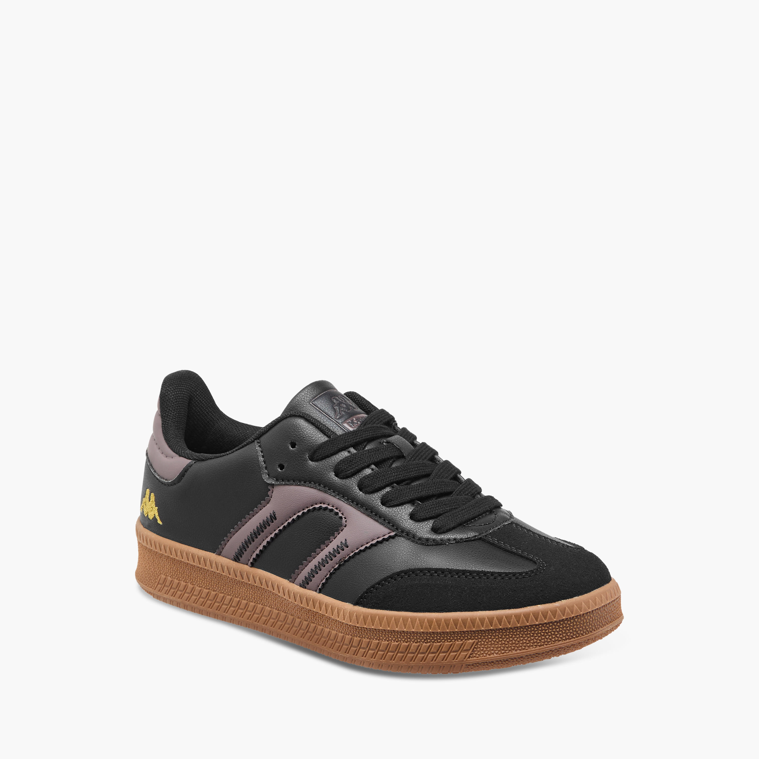 Kappa Women's Panelled Sneakers with Lace-Up Closure-women-shoes-sneakers-image-2