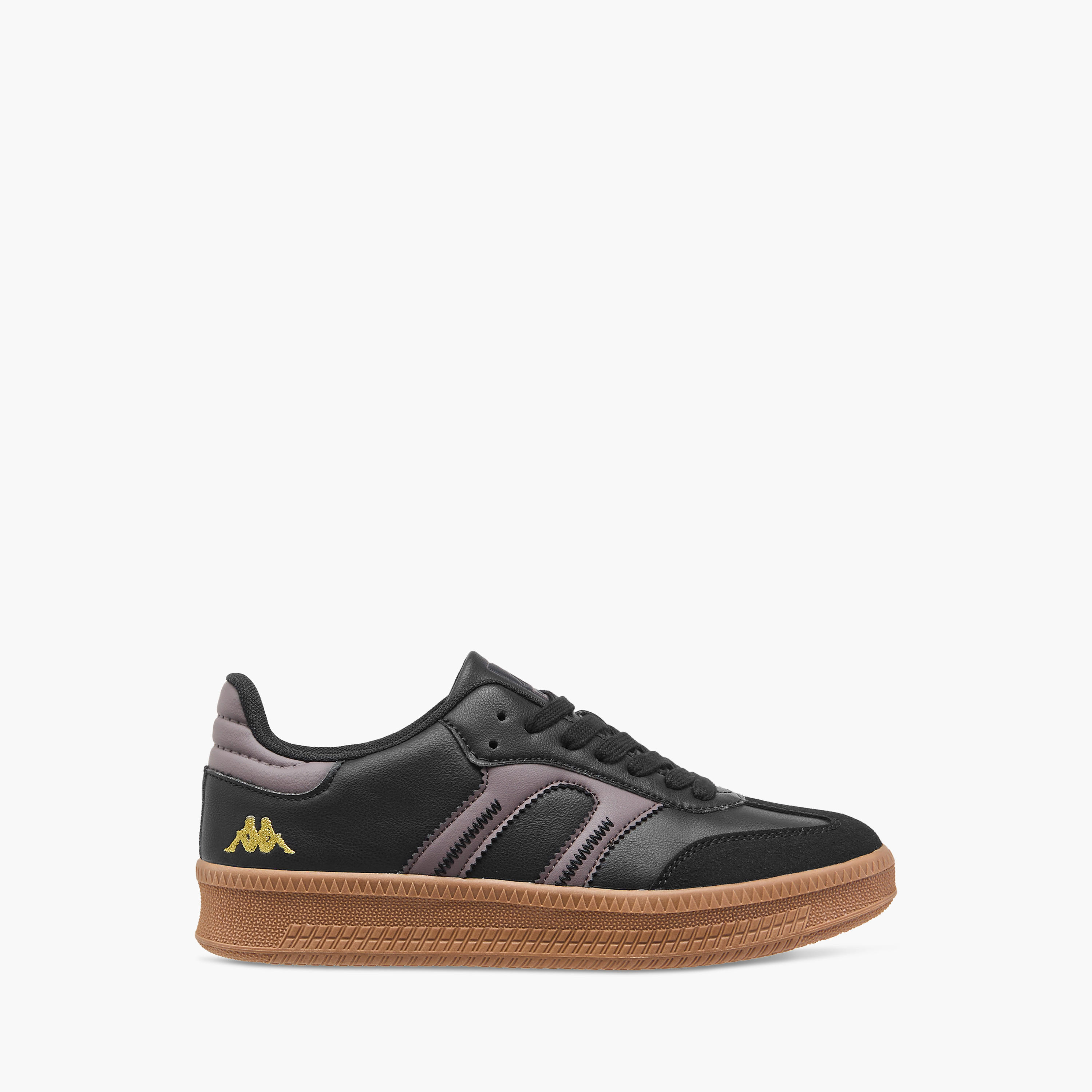 Kappa Women's Panelled Sneakers with Lace-Up Closure-women-shoes-sneakers-image-3