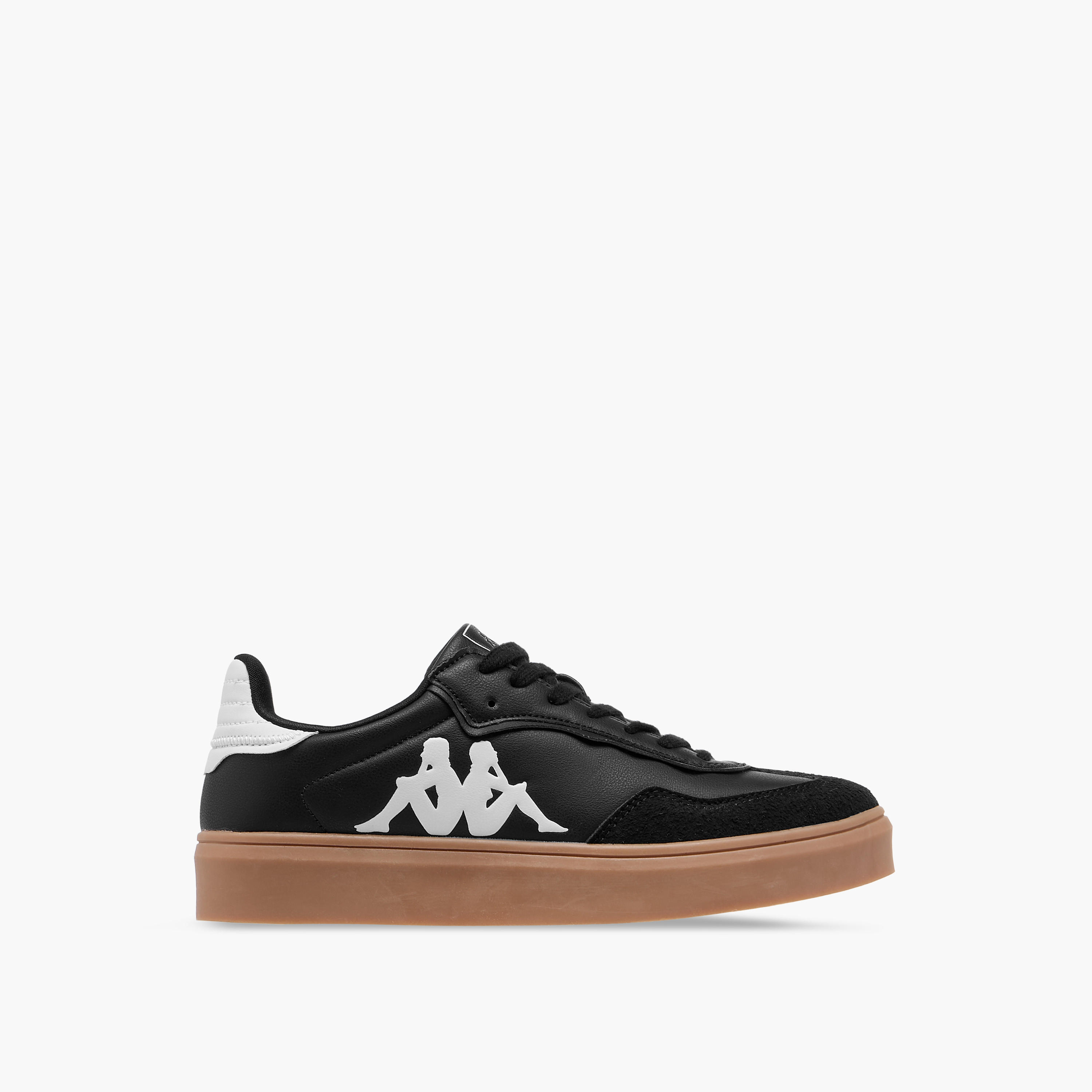 Kappa Women's Logo Embossed Sneakers with Lace-Up Closure-women-shoes-sneakers-image-5
