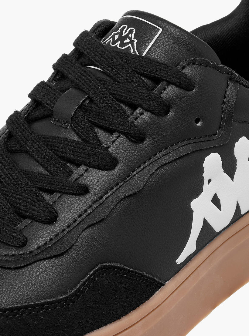 حذاء سنيكرز بنقوش شعار ورباط إغلاق للنساء من كابا-women-shoes-sneakers-image-6