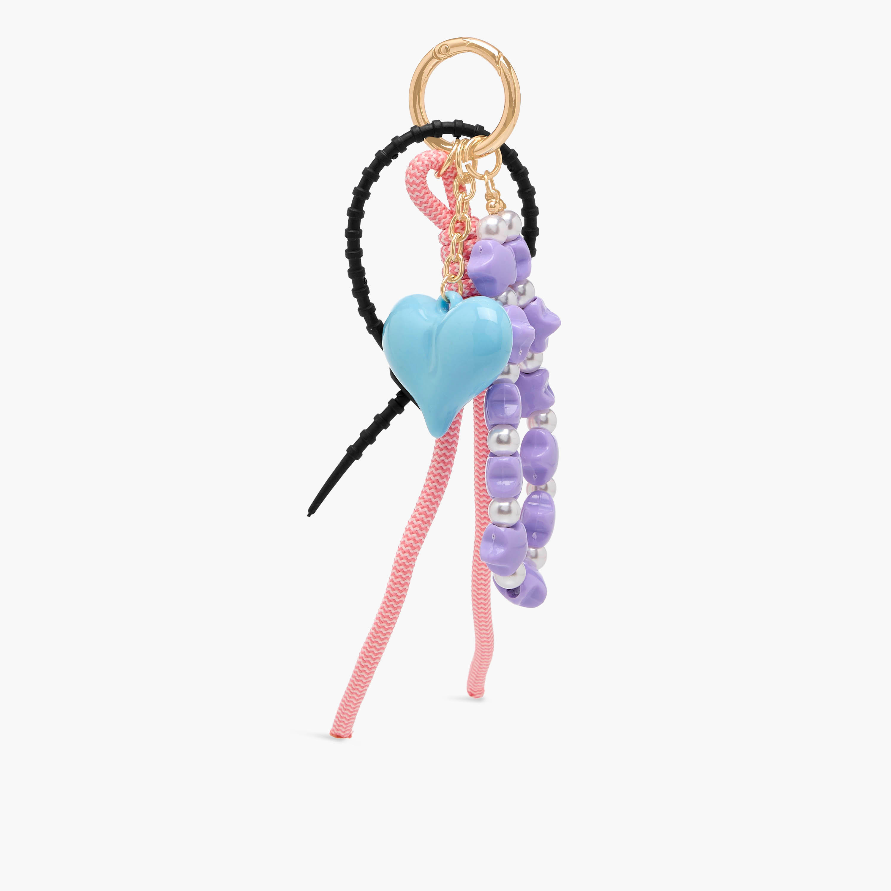 Flora Bella Heart Charm Keychain-women-clothingaccessories-novelties-image-1