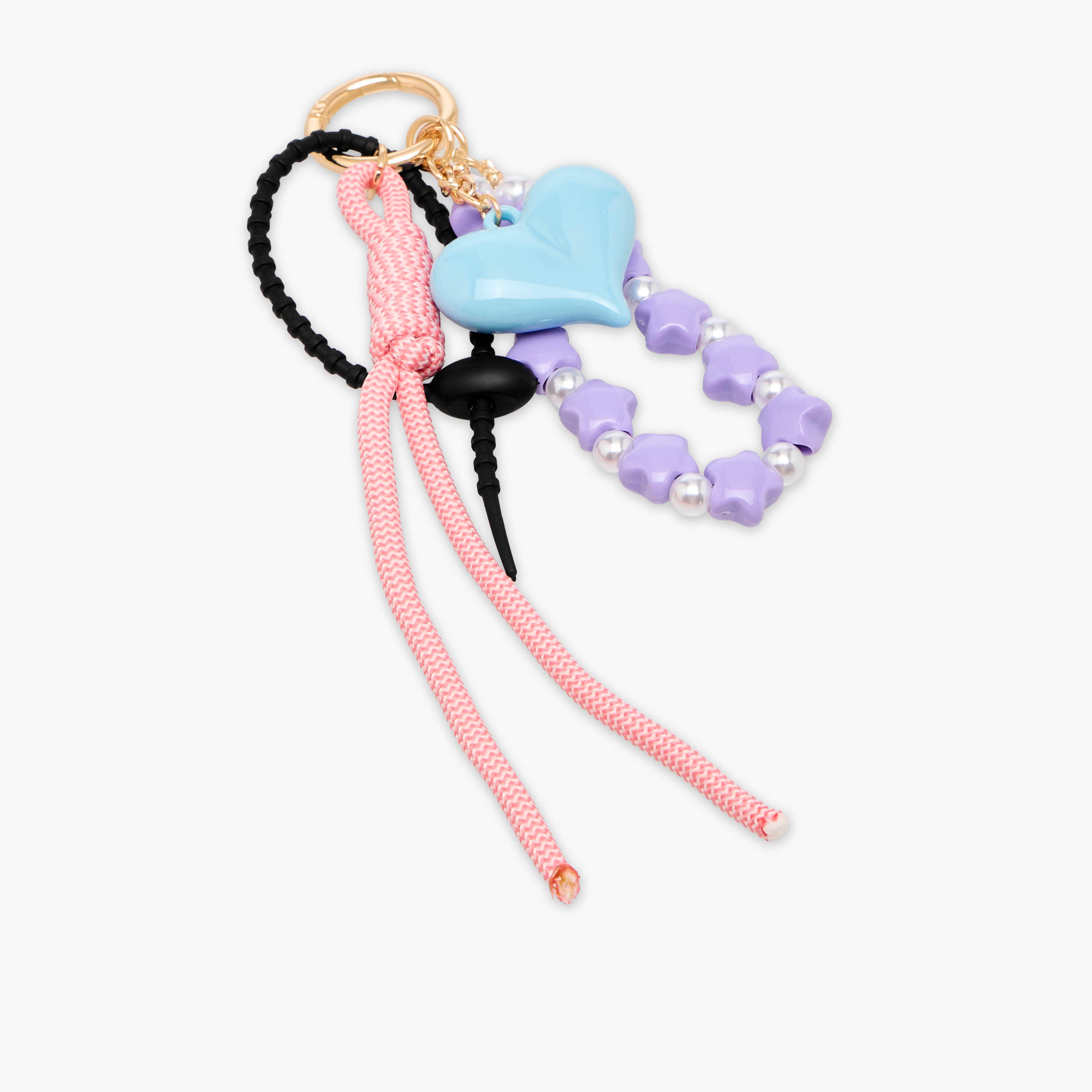 Flora Bella Heart Charm Keychain-women-clothingaccessories-novelties-image-2