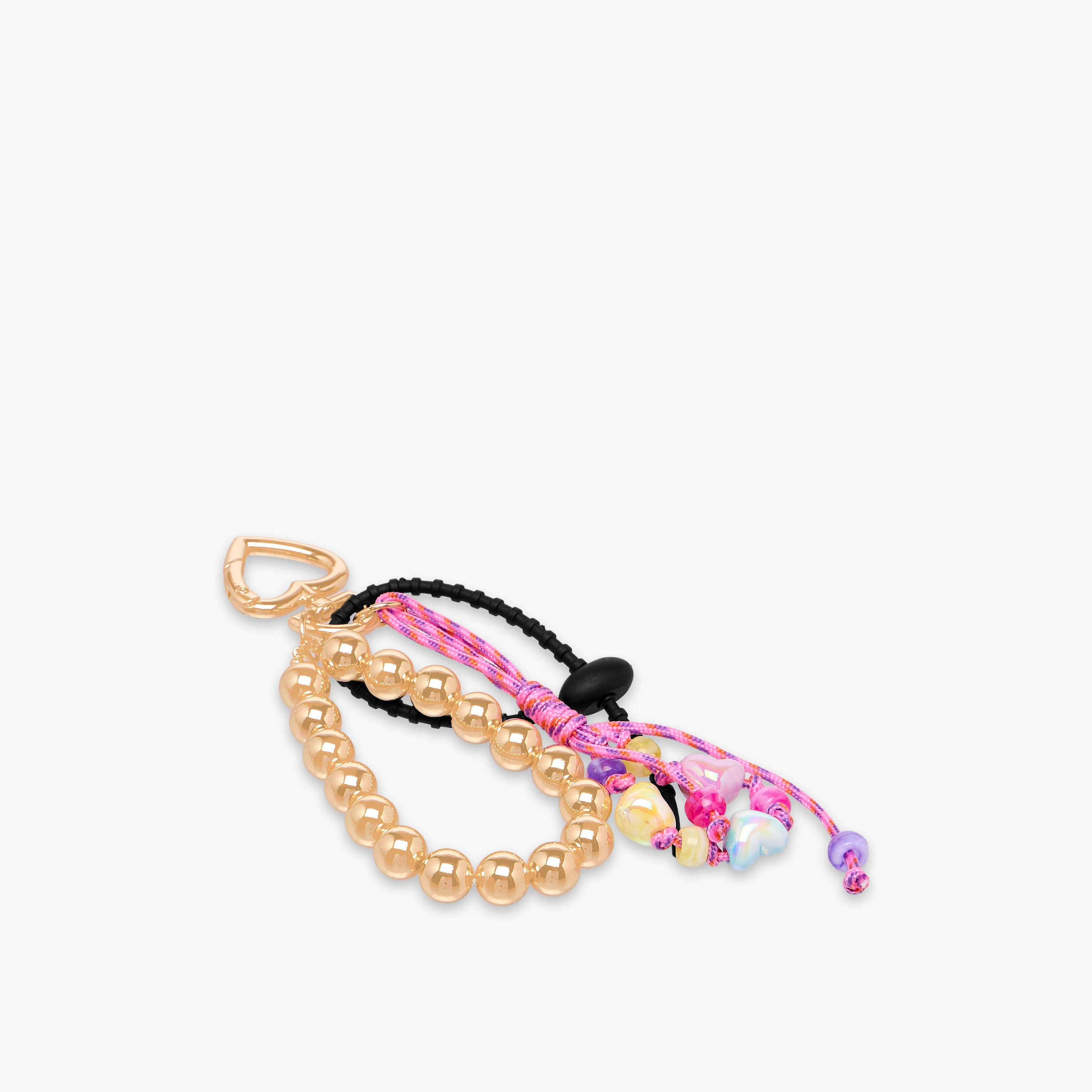 Flora Bella Heart Charm Keychain-women-clothingaccessories-novelties-image-2