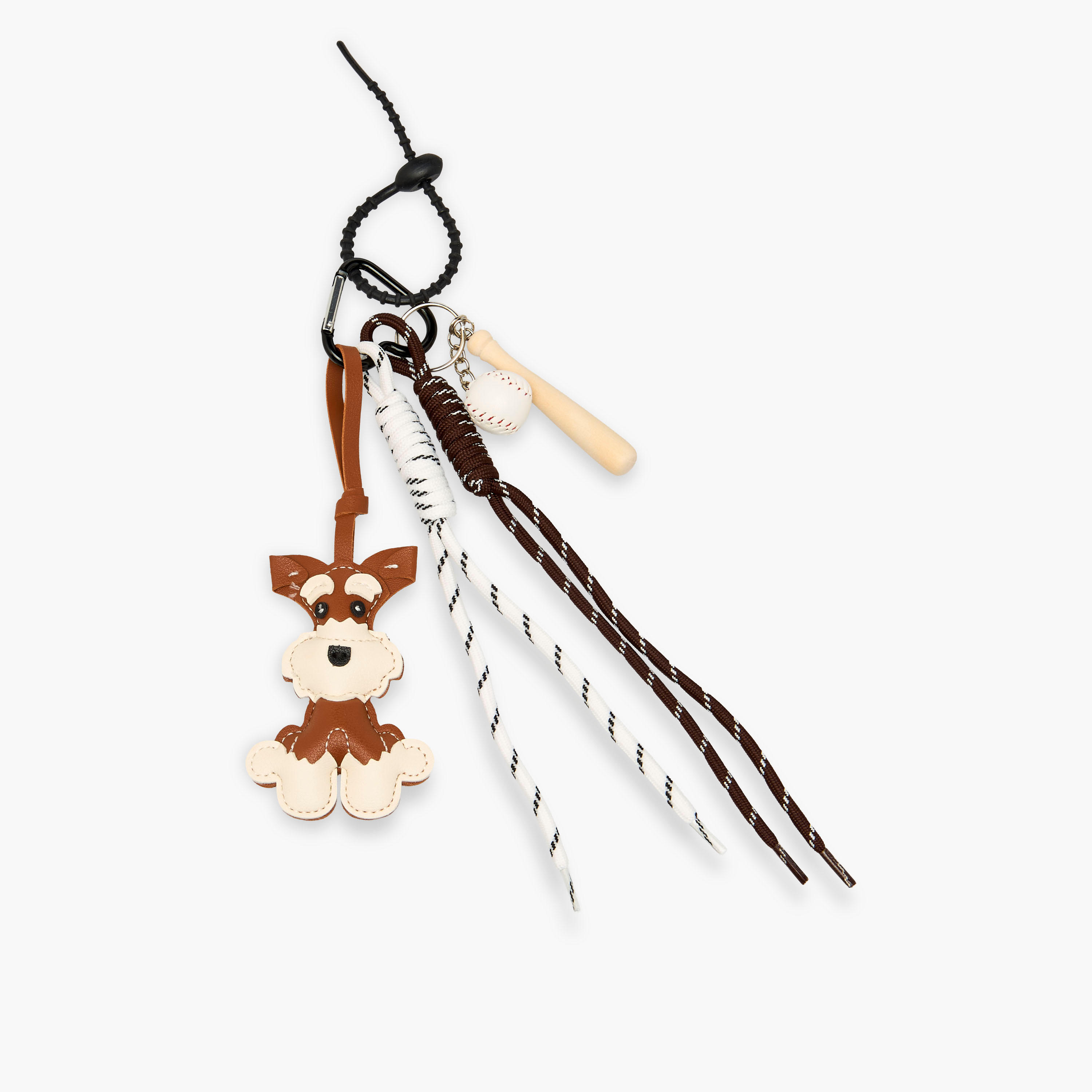 Flora Bella Baseball Dog Charm Keychain-women-clothingaccessories-novelties-image-2