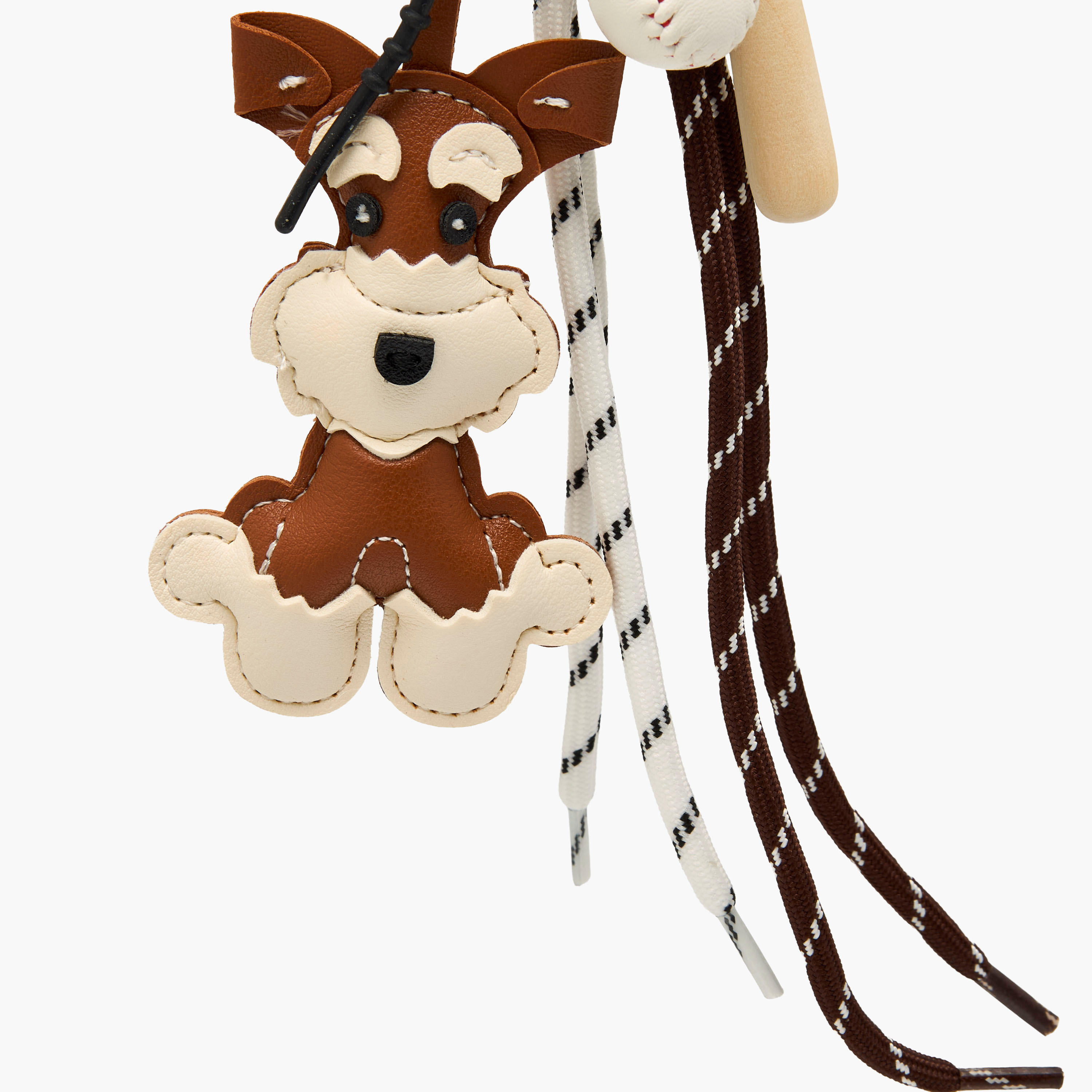 Flora Bella Baseball Dog Charm Keychain-women-clothingaccessories-novelties-image-3