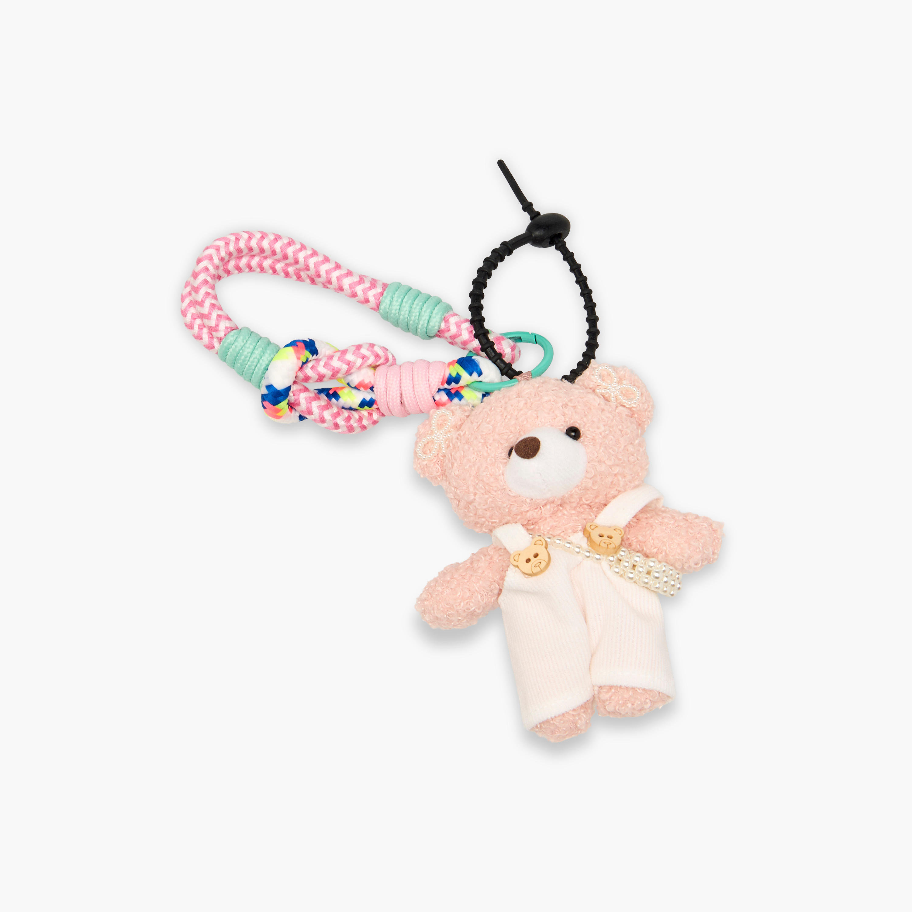 Flora Bella Teddy Bear Charm Keychain-women-clothingaccessories-novelties-image-2