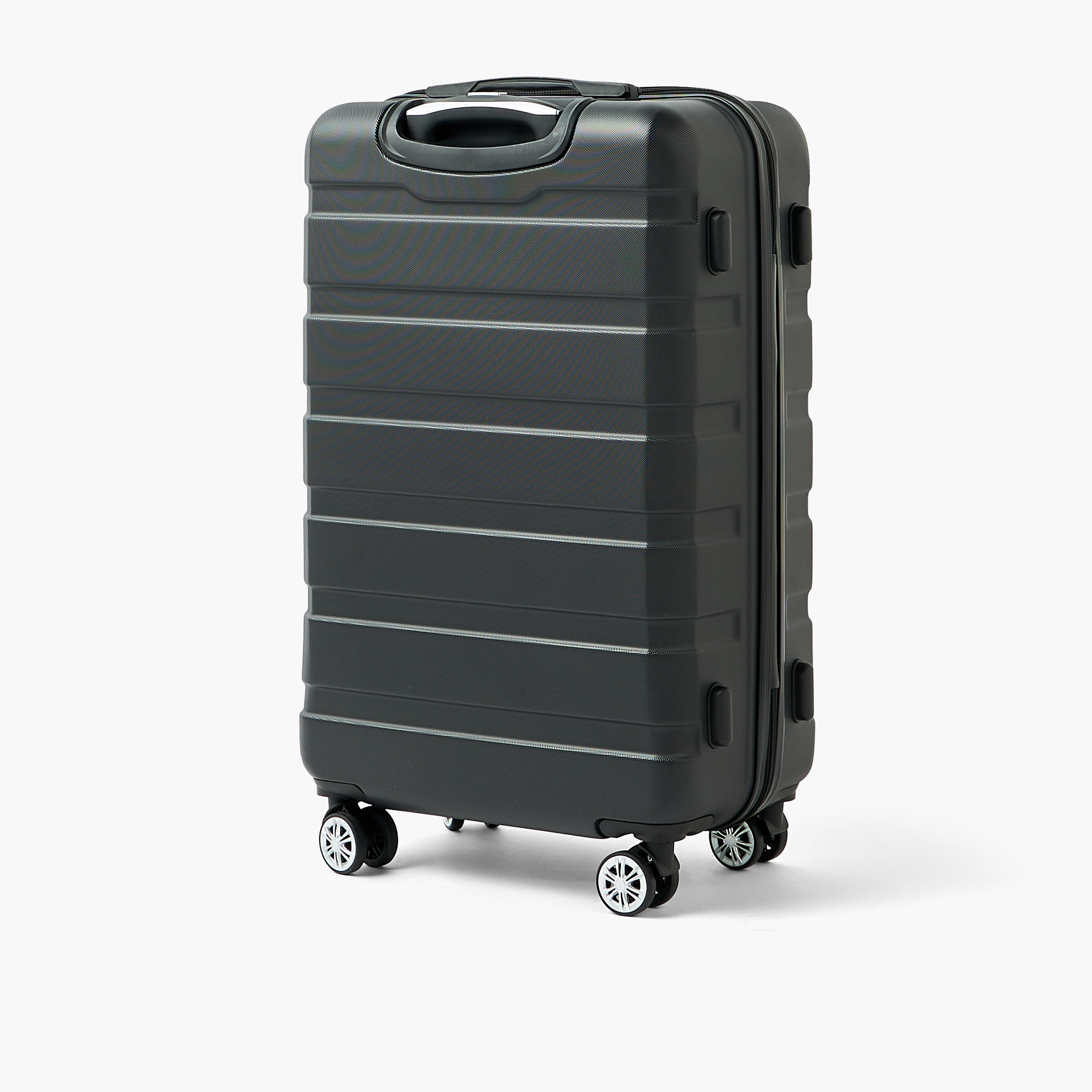 WAVE Textured Hardcase Luggage Trolley with Retractable Handle - 28 inches Check-In Bag-travel-luggagesandbags-luggage-image-3