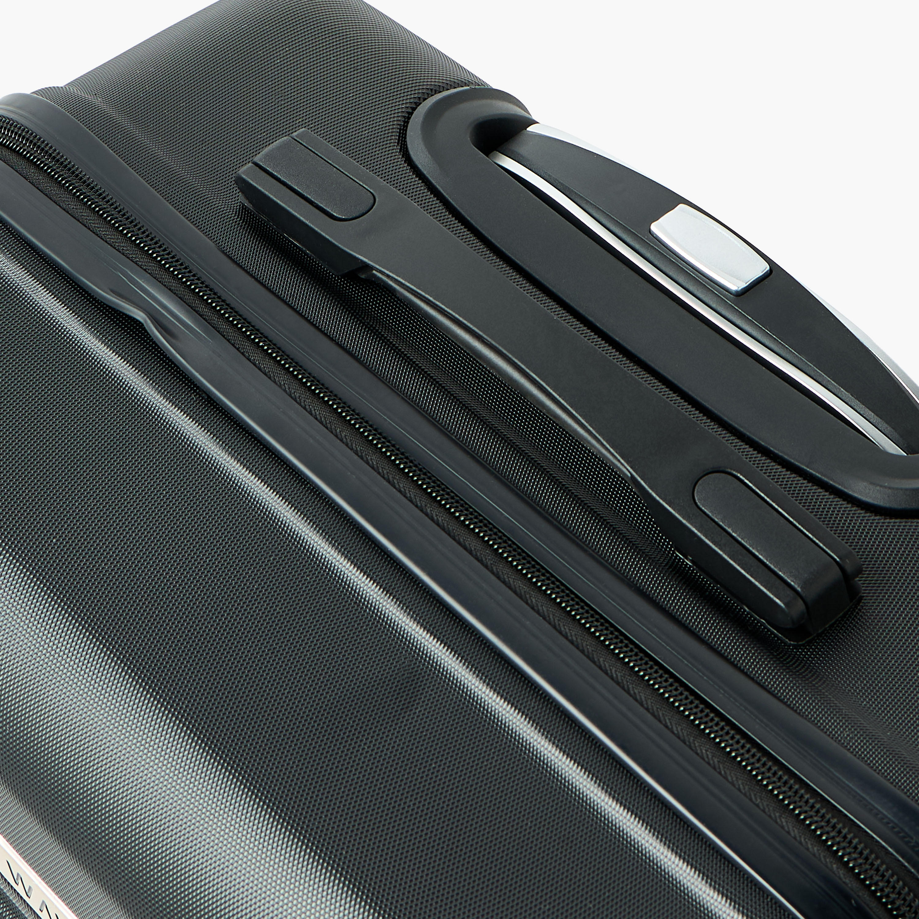 WAVE Textured Hardcase Luggage Trolley with Retractable Handle - 28 inches Check-In Bag-travel-luggagesandbags-luggage-image-6