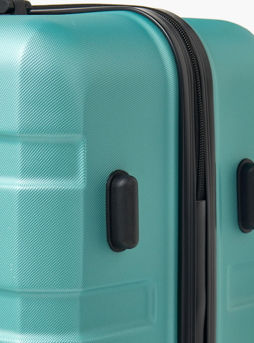 WAVE Textured Hardcase Luggage Trolley with Retractable Handle - 28 inches Check-In Bag-travel-luggagesandbags-luggage-image-5